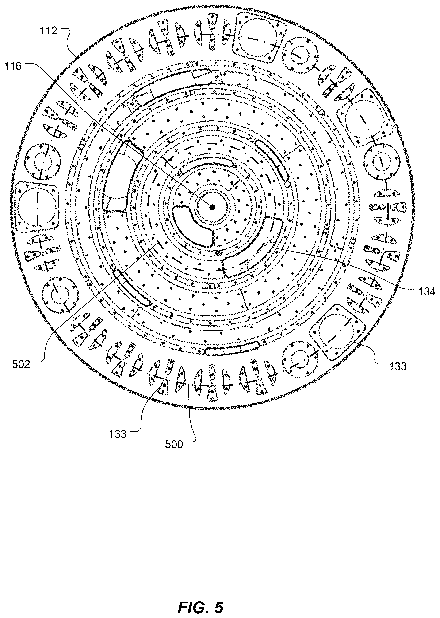 Patent US12618484 Figure 5 – Seal sheet for rotary valve