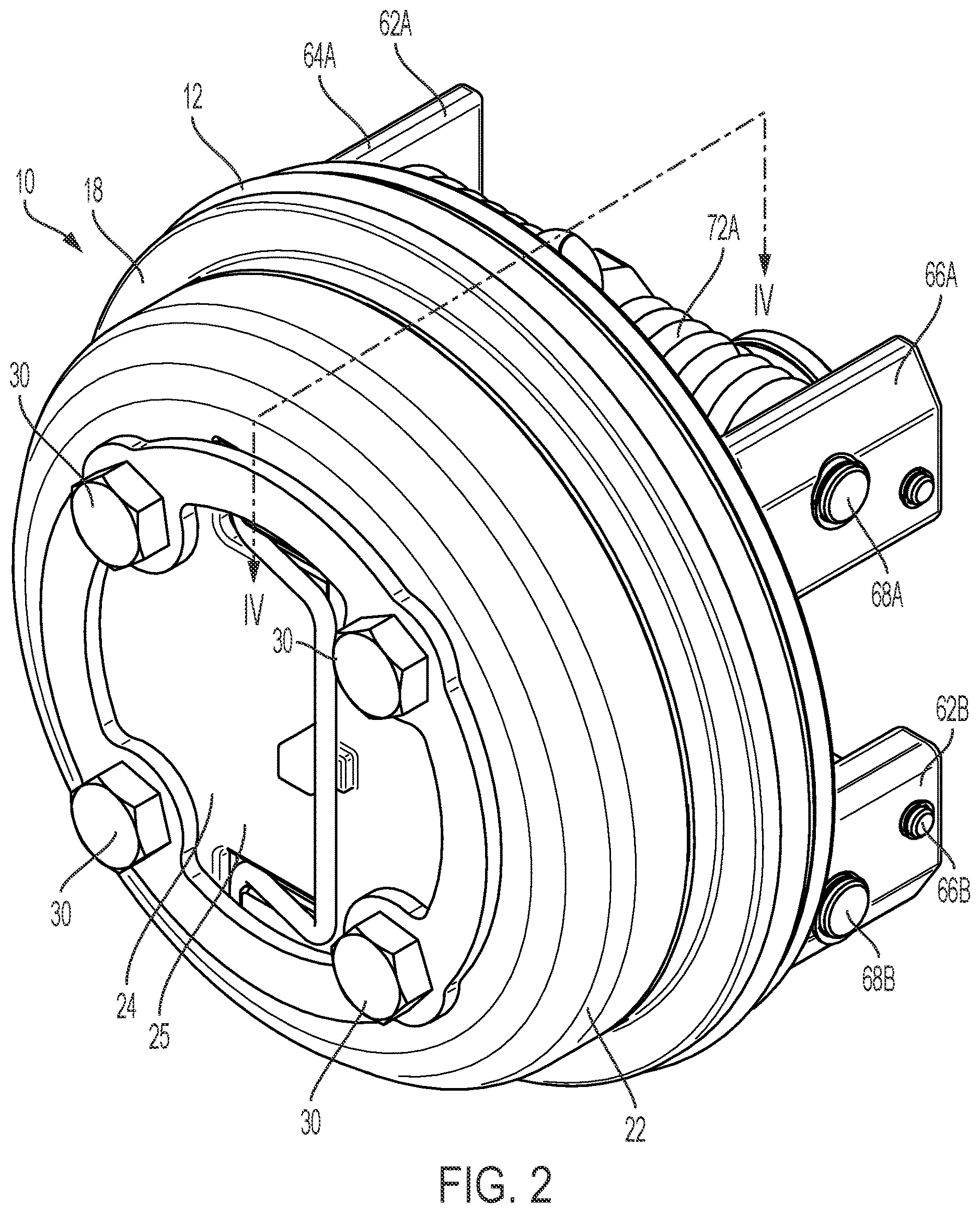 Patent US12618486 Figure 2 – Cam-arm poppet valve