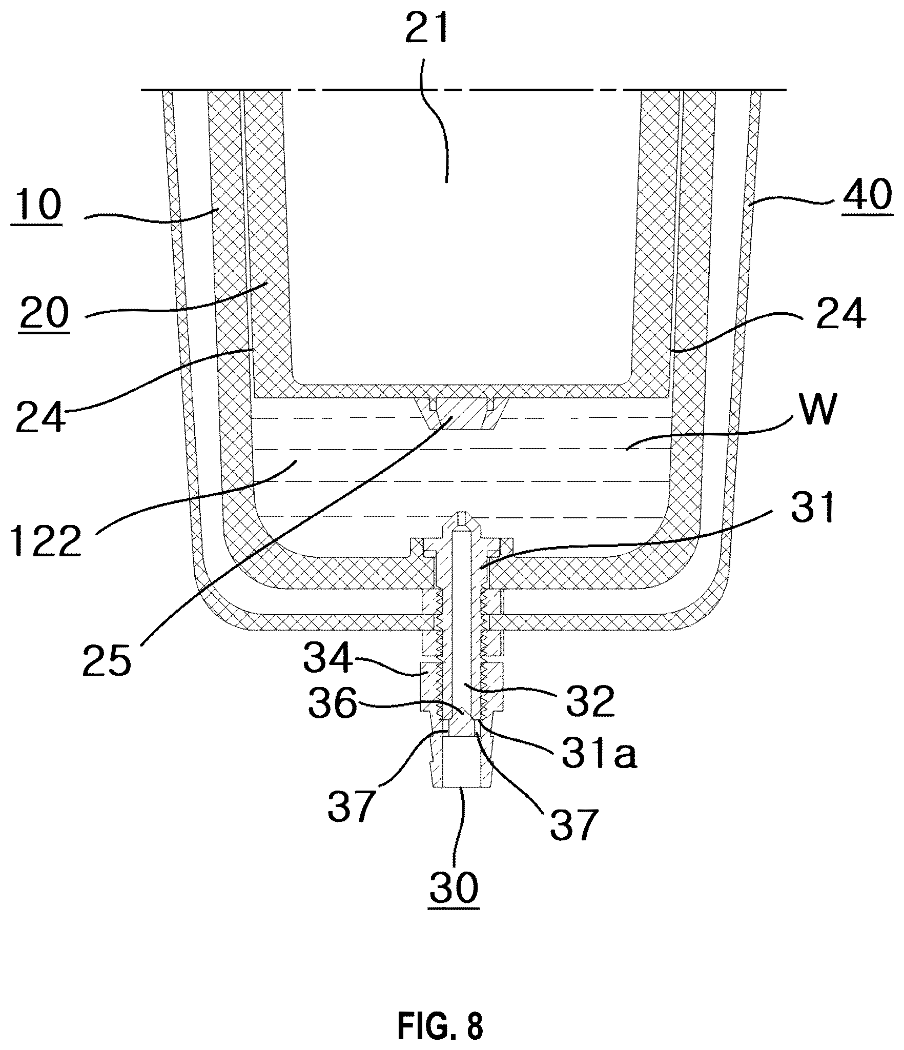 Patent US12618487 Figure 7 – Automatic liquid drain device