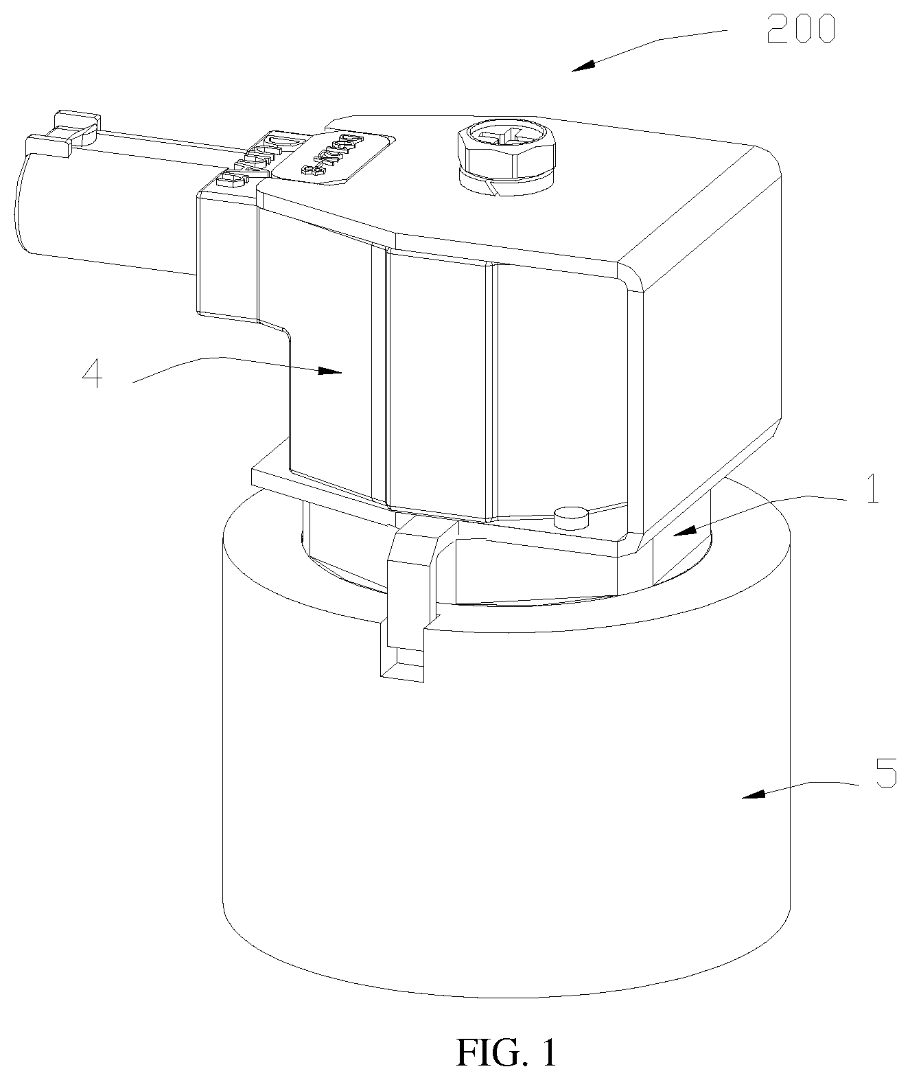 Patent US12618488 Figure 1 – Electromagnetic valve and electromagnetic valve assembly