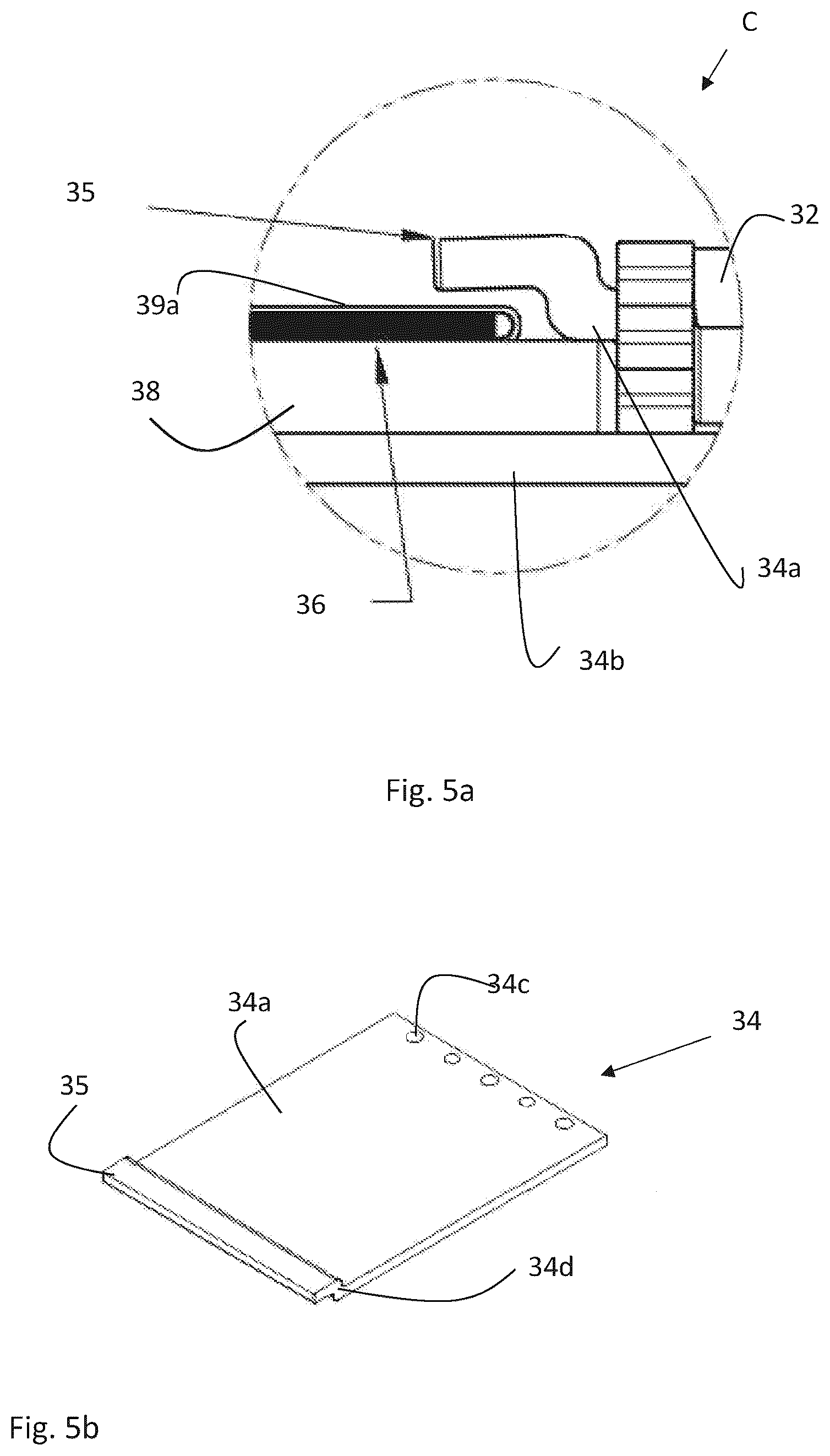 Patent US12618489 Figure 3 – Electromechanical valve and a sorting manifold comprising a plurality of stacked such valves