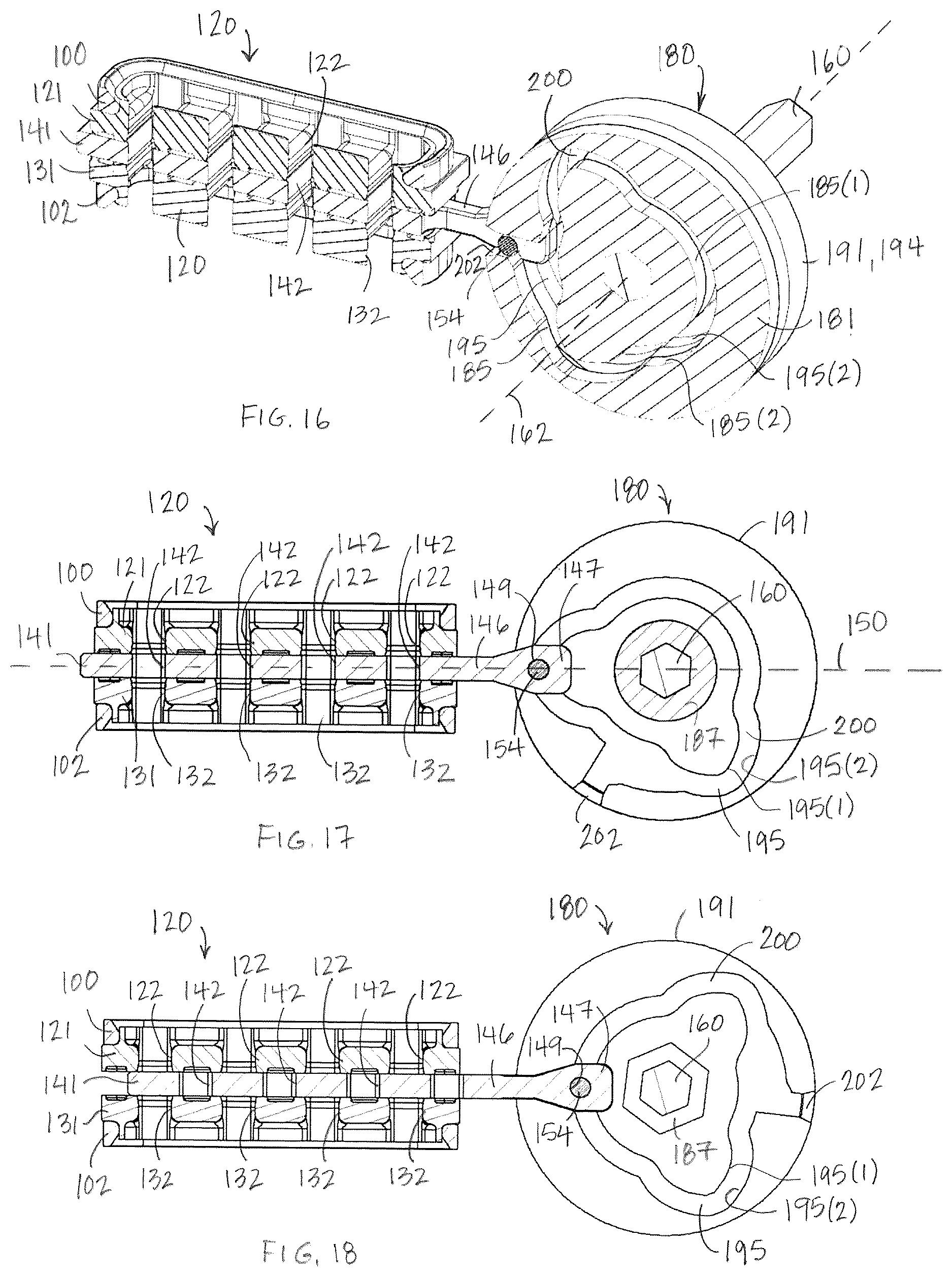 Patent US12618490 Figure 8 – Cam driven fluid valve assembly