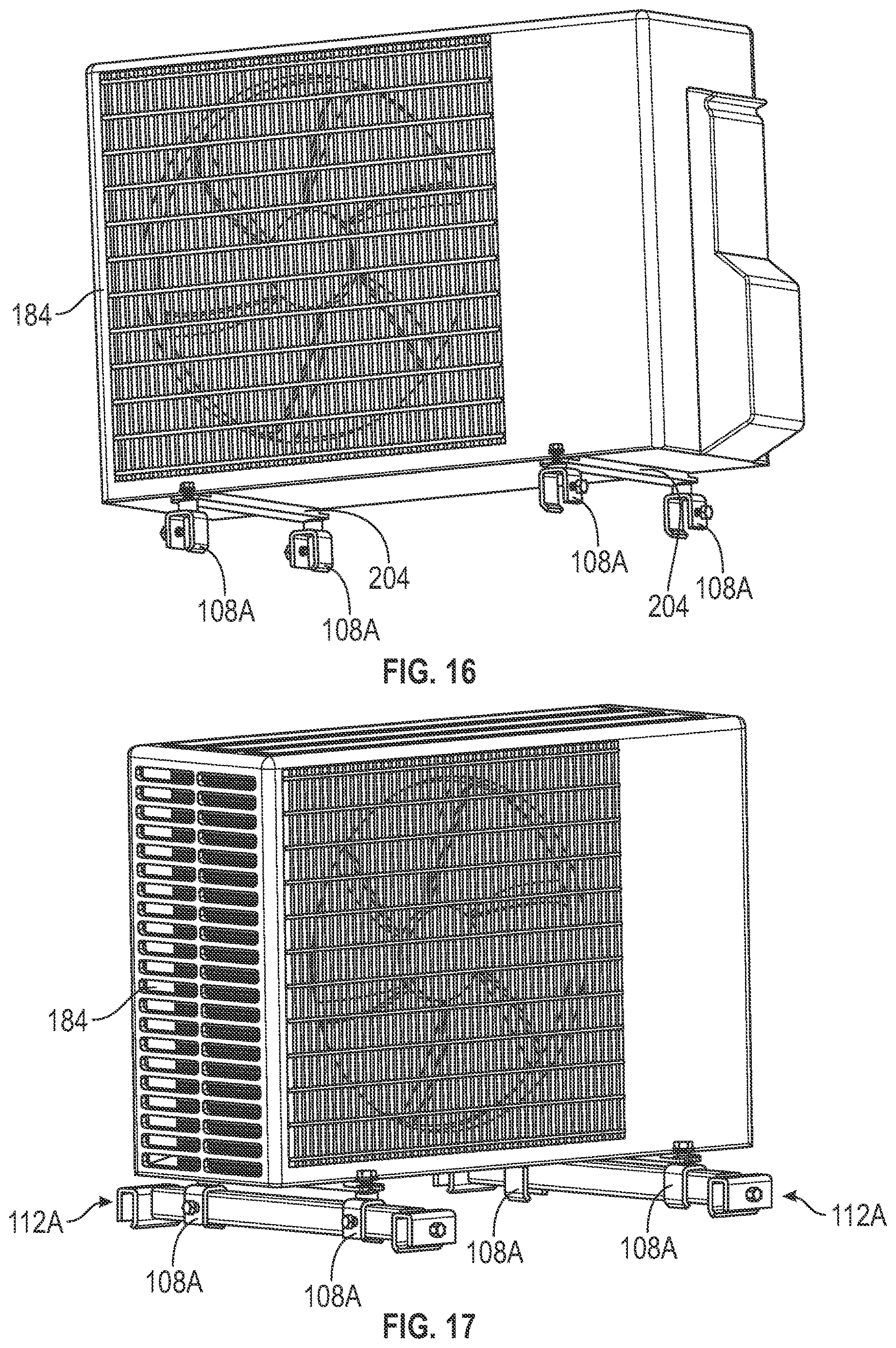 Patent US12618493 Figure 12 – Modular support system and clamp