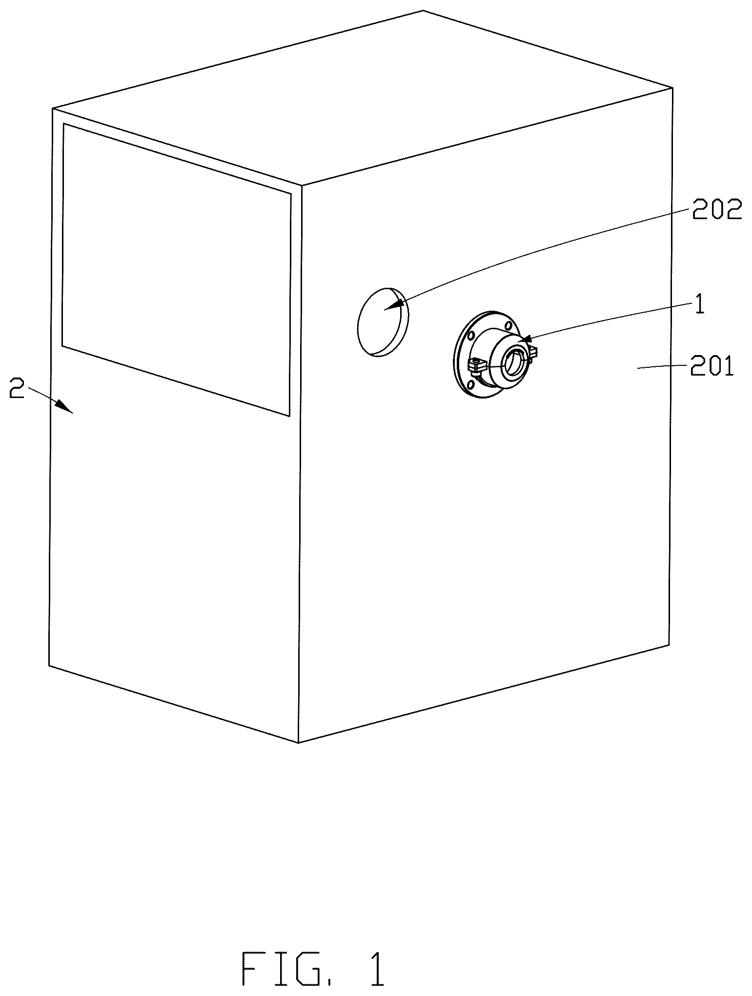Patent US12618494 Figure 1 – Sealing workpiece and vacuum testing equipment