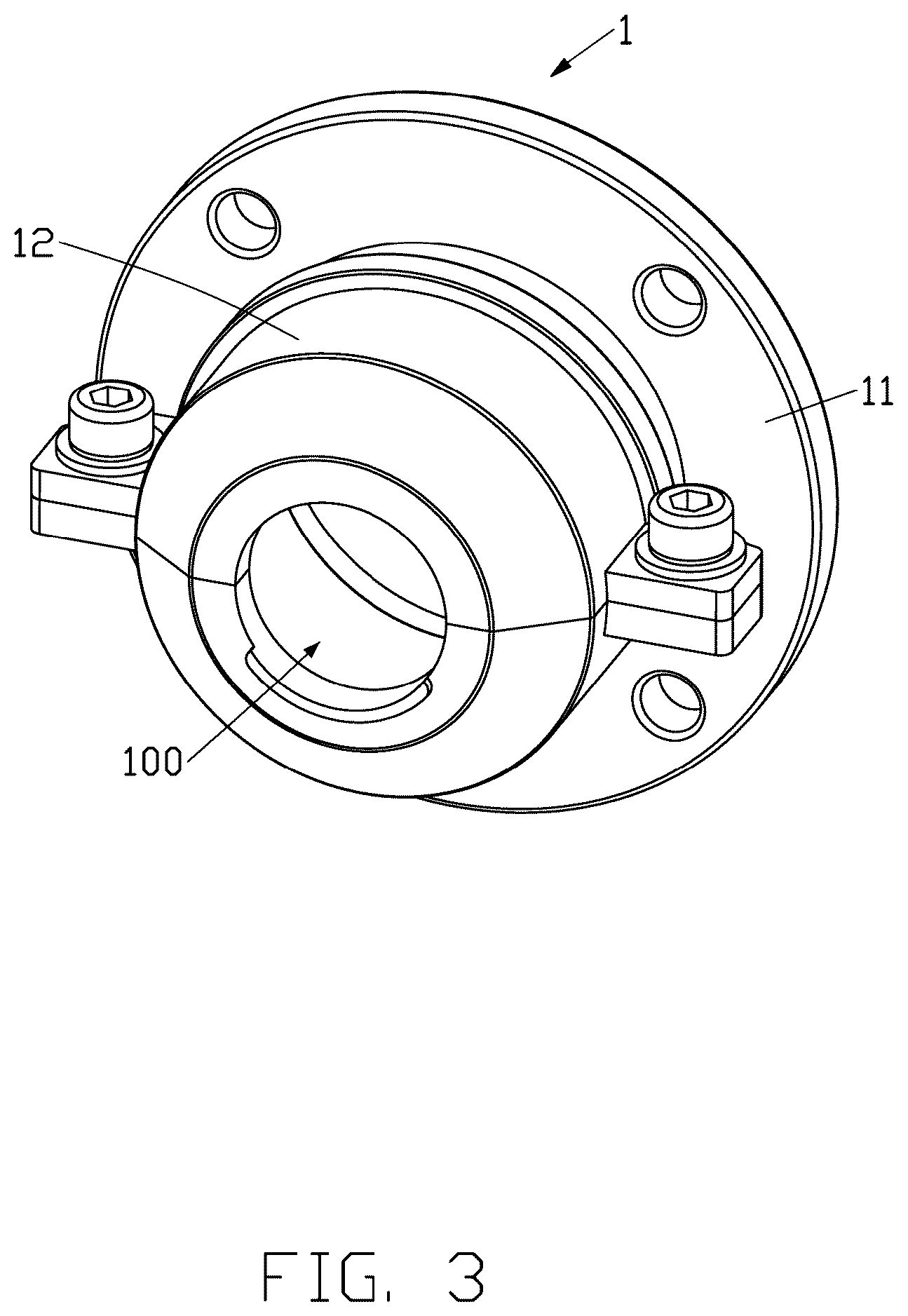 Patent US12618494 Figure 3 – Sealing workpiece and vacuum testing equipment
