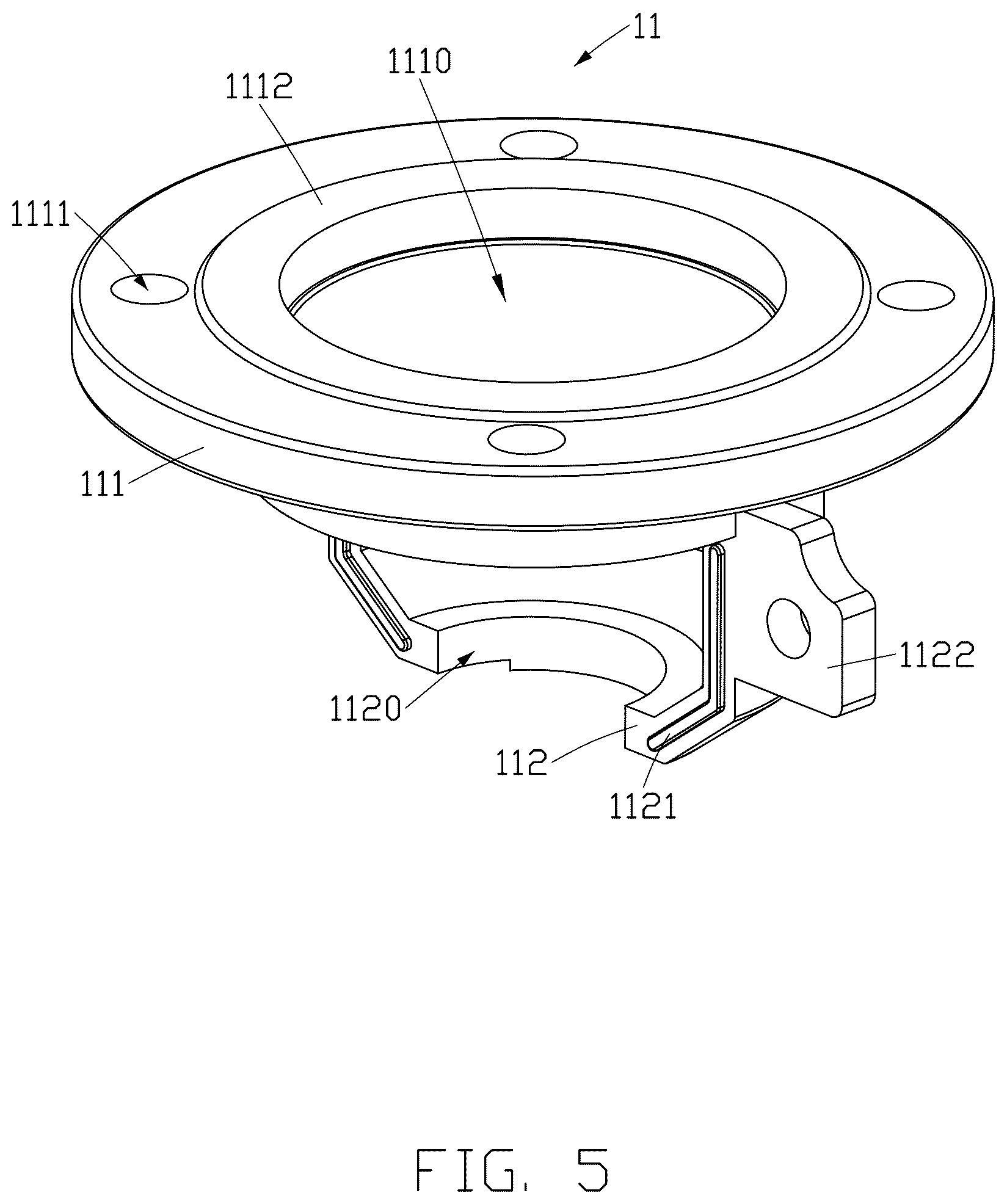 Patent US12618494 Figure 5 – Sealing workpiece and vacuum testing equipment
