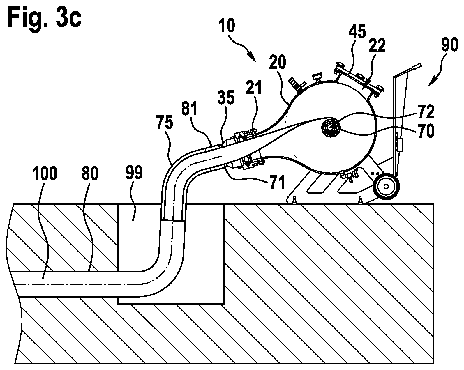 Patent US12618495 Figure 5 – Apparatus for inserting and positioning a pipeline lining in a pipe and method for inserting and positioning a pipeline lining in a pipe