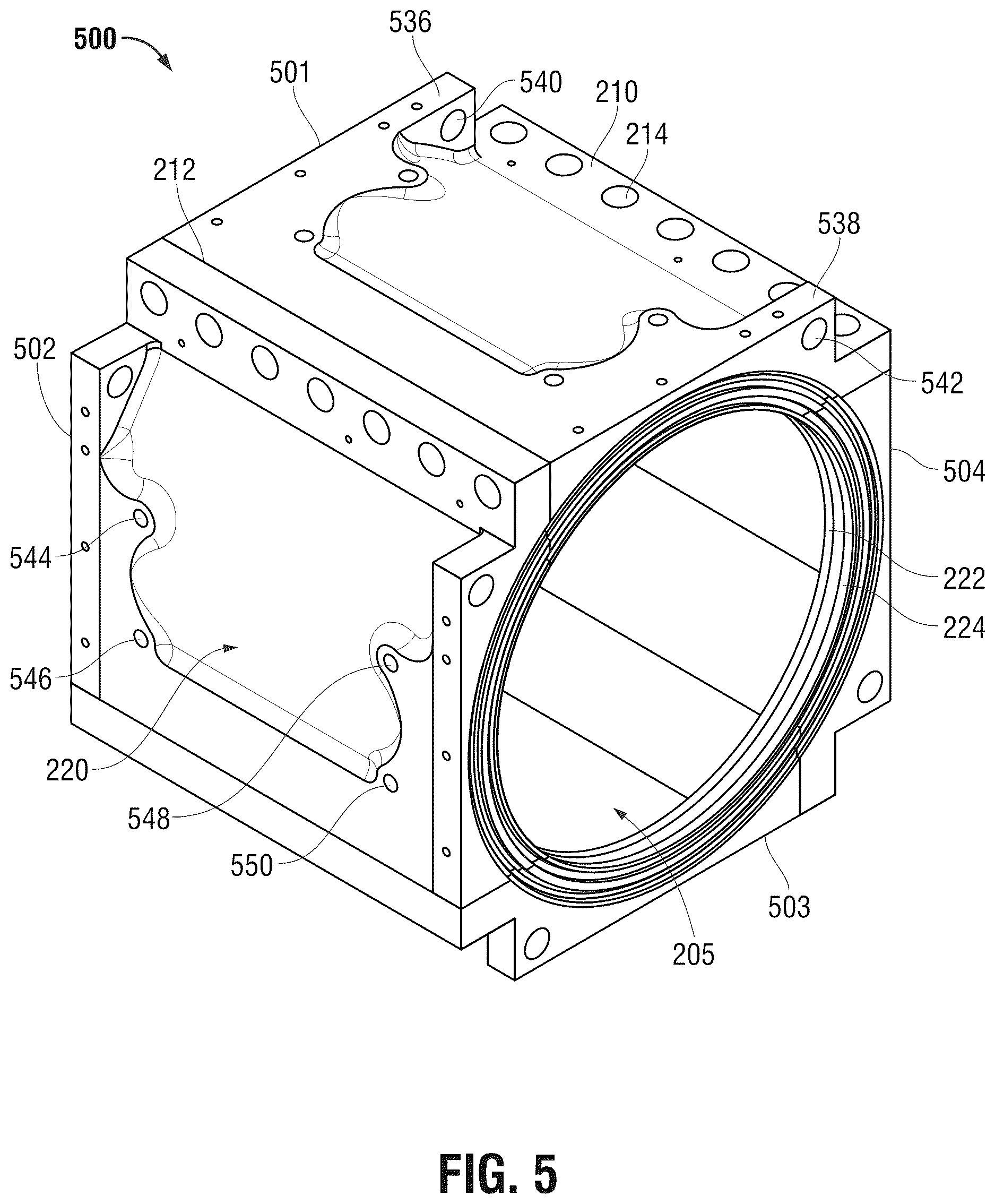 Patent US12618503 Figure 5 – System and method for containment of fluids from a compromised pipe or piping system