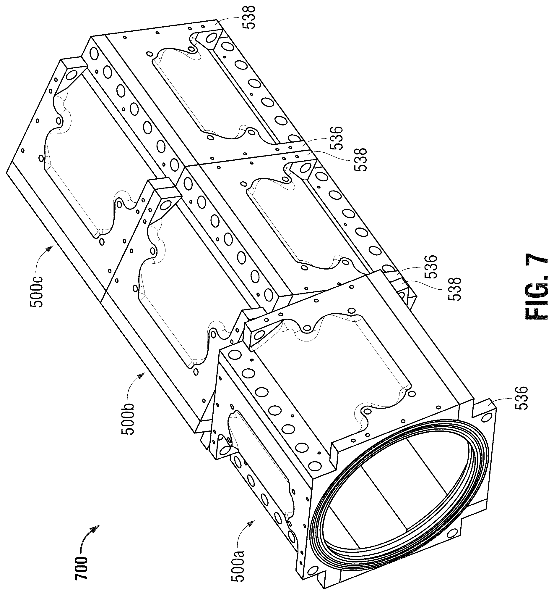 Patent US12618503 Figure 7 – System and method for containment of fluids from a compromised pipe or piping system