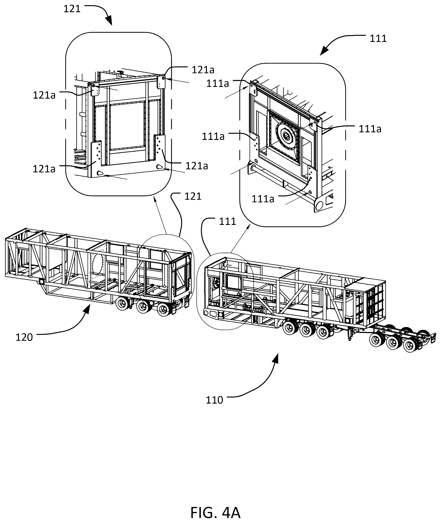 Patent US12618506 Figure 6 – Mobile electric power generation trailer system and methods