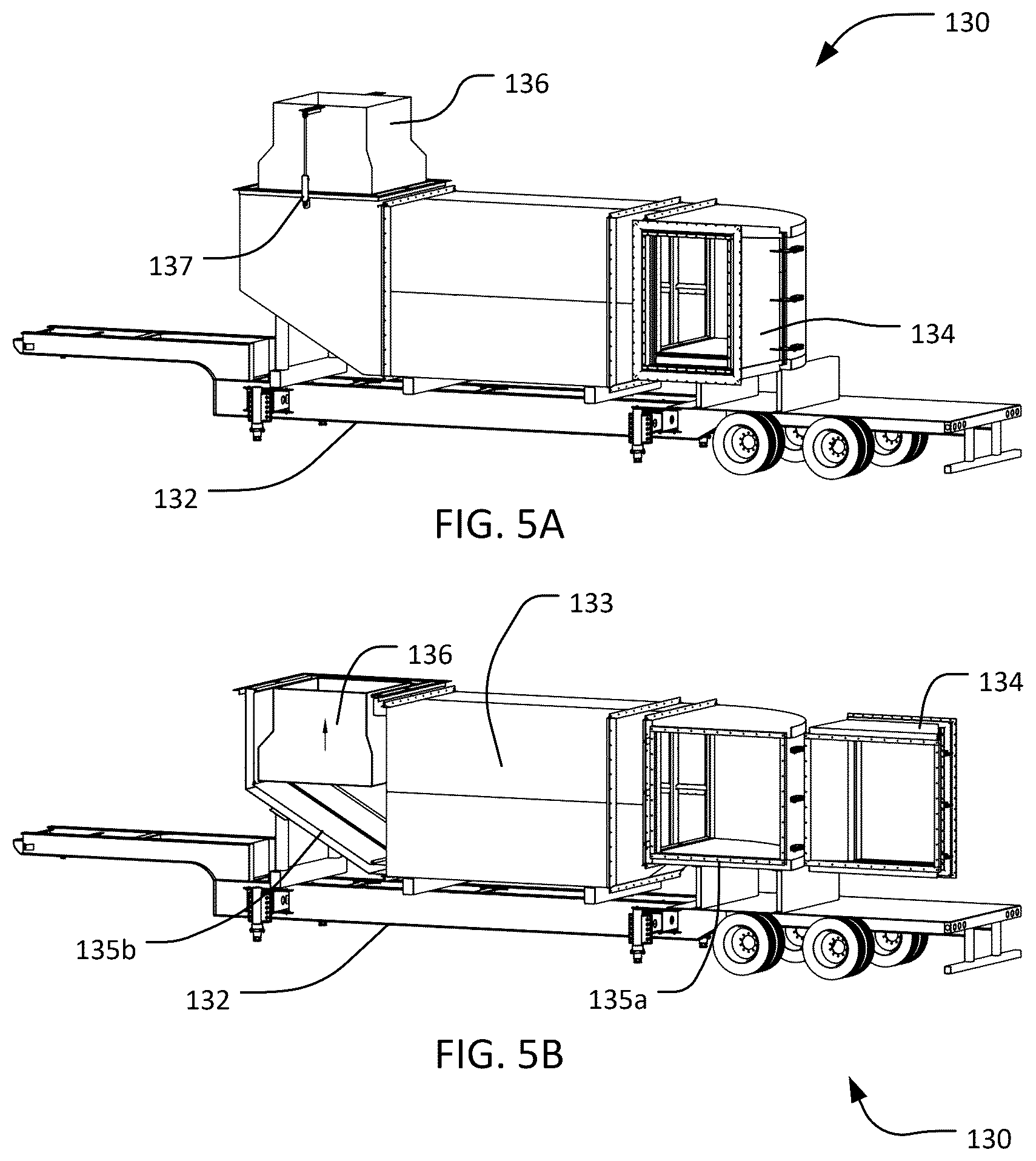 Patent US12618506 Figure 8 – Mobile electric power generation trailer system and methods