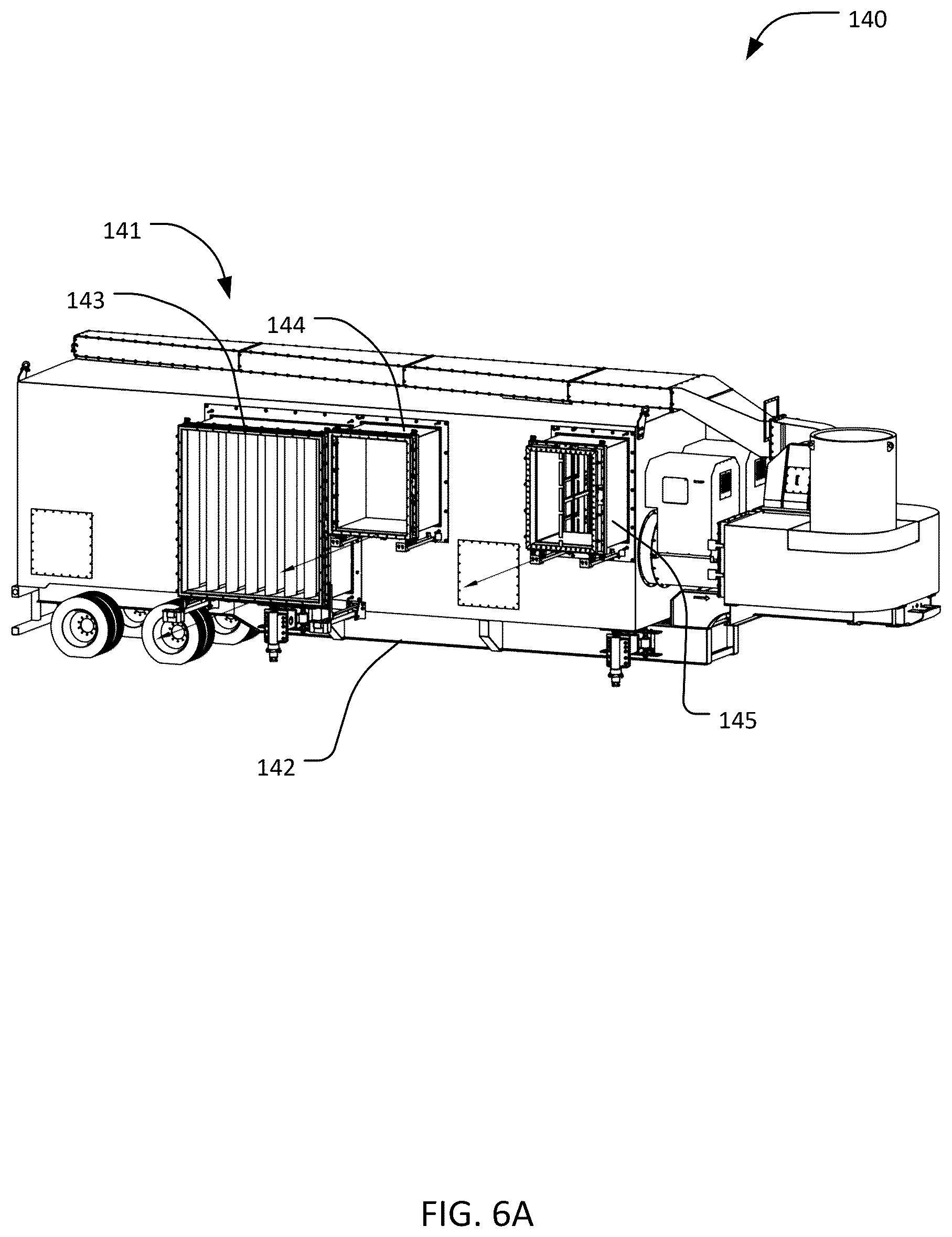 Patent US12618506 Figure 9 – Mobile electric power generation trailer system and methods