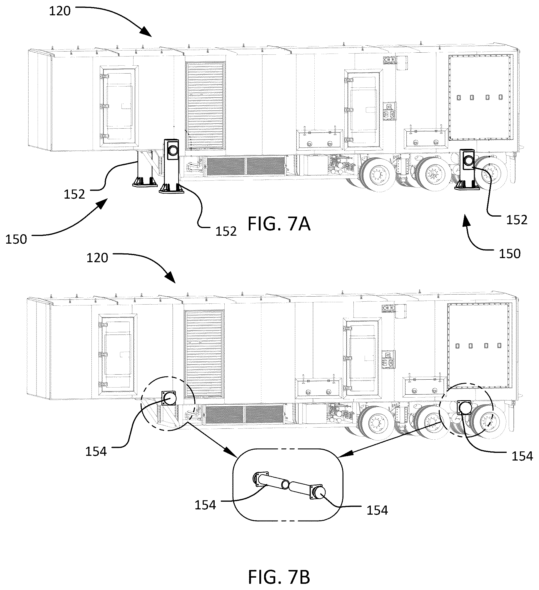 Patent US12618506 Figure 11 – Mobile electric power generation trailer system and methods
