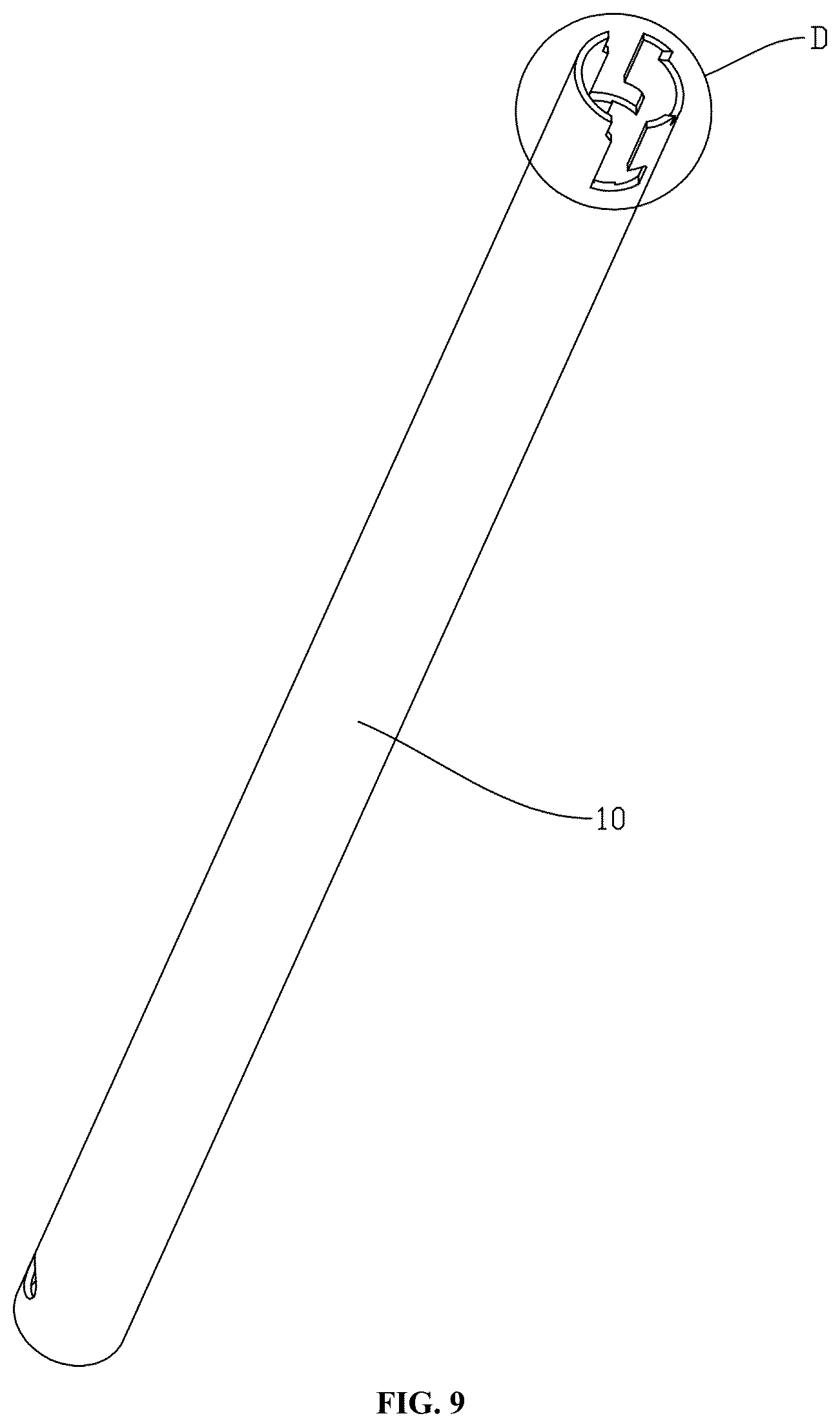 Patent US12618509 Figure 9 – Telescopic support foot and support frame