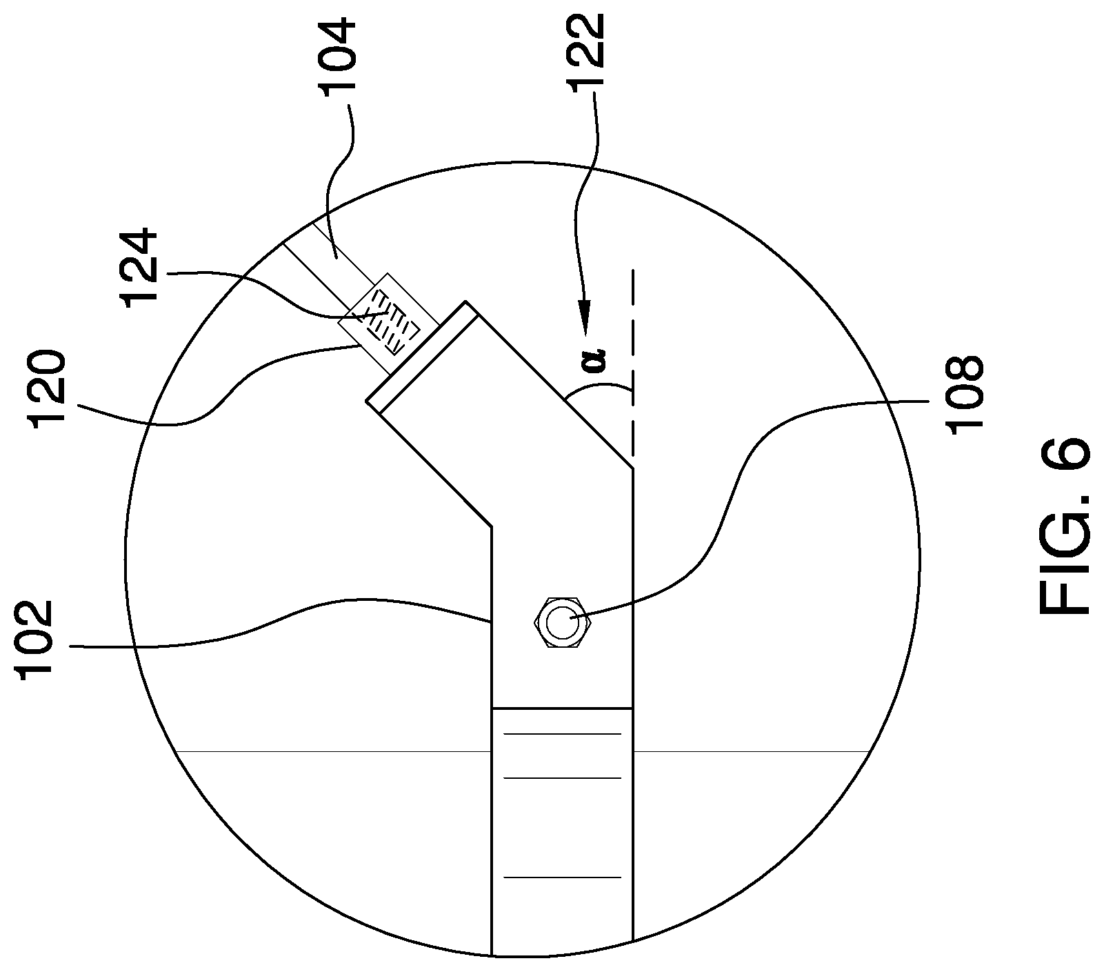 Patent US12618512 Figure 5 – Fence mounted shelving device