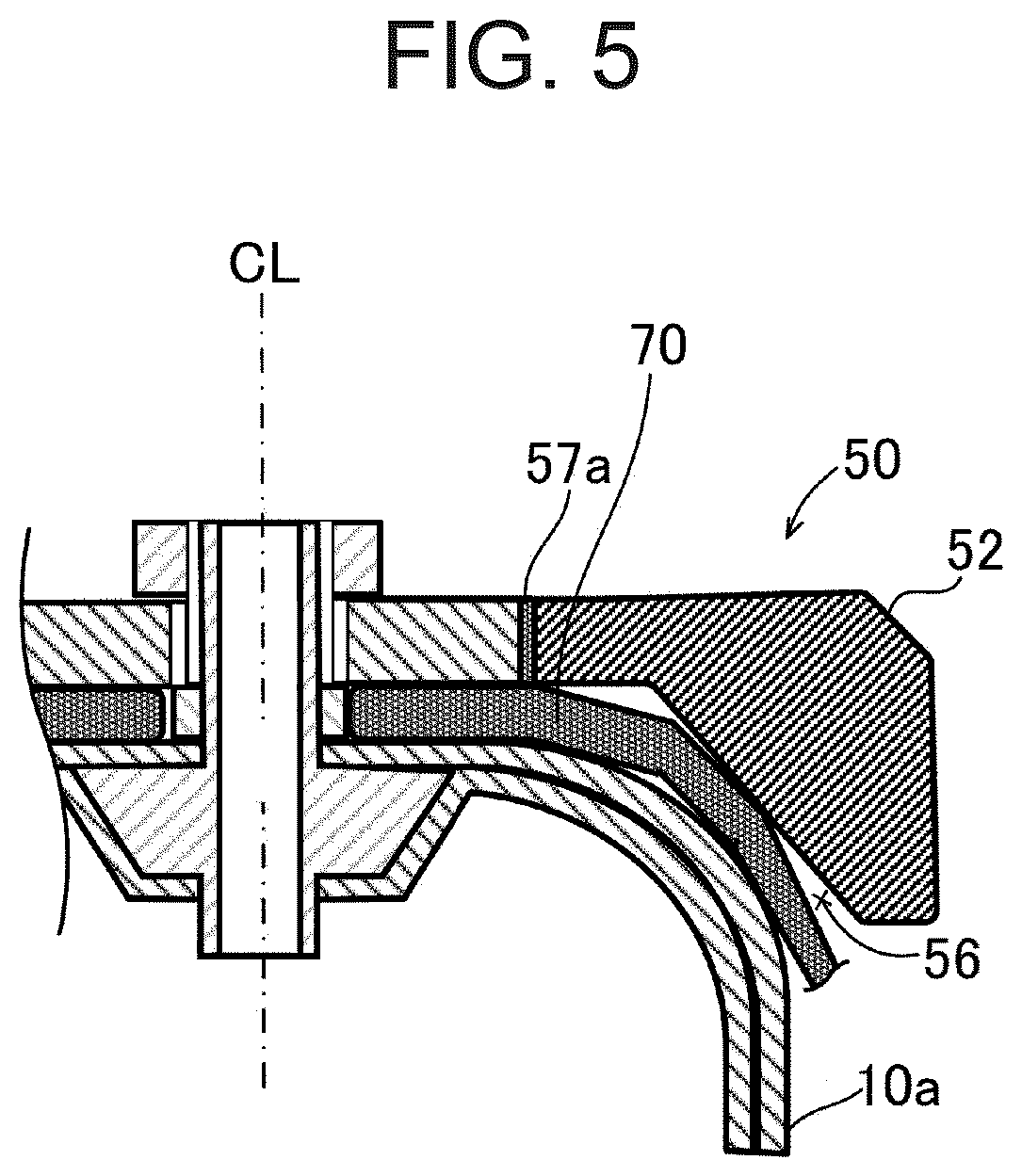 Patent US12618517 Figure 5 – High-pressure gas tank