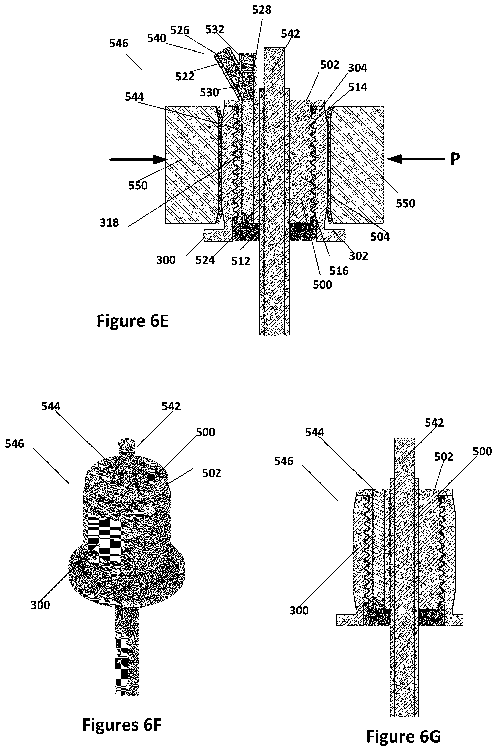 Patent US12618522 Figure 8 – Feedthrough for a pressure vessel