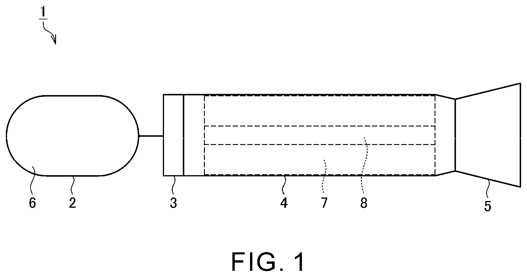 Patent US12618523 Figure 1 – Liquid tank, rocket, and method of manufacturing liquid tank