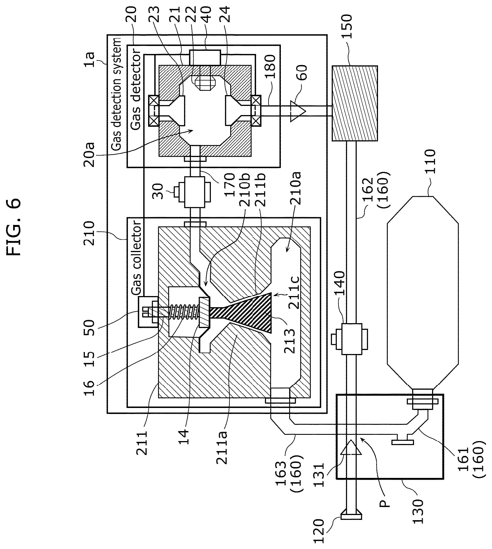 Patent US12618524 Figure 6 – Gas detection system and gas detection method