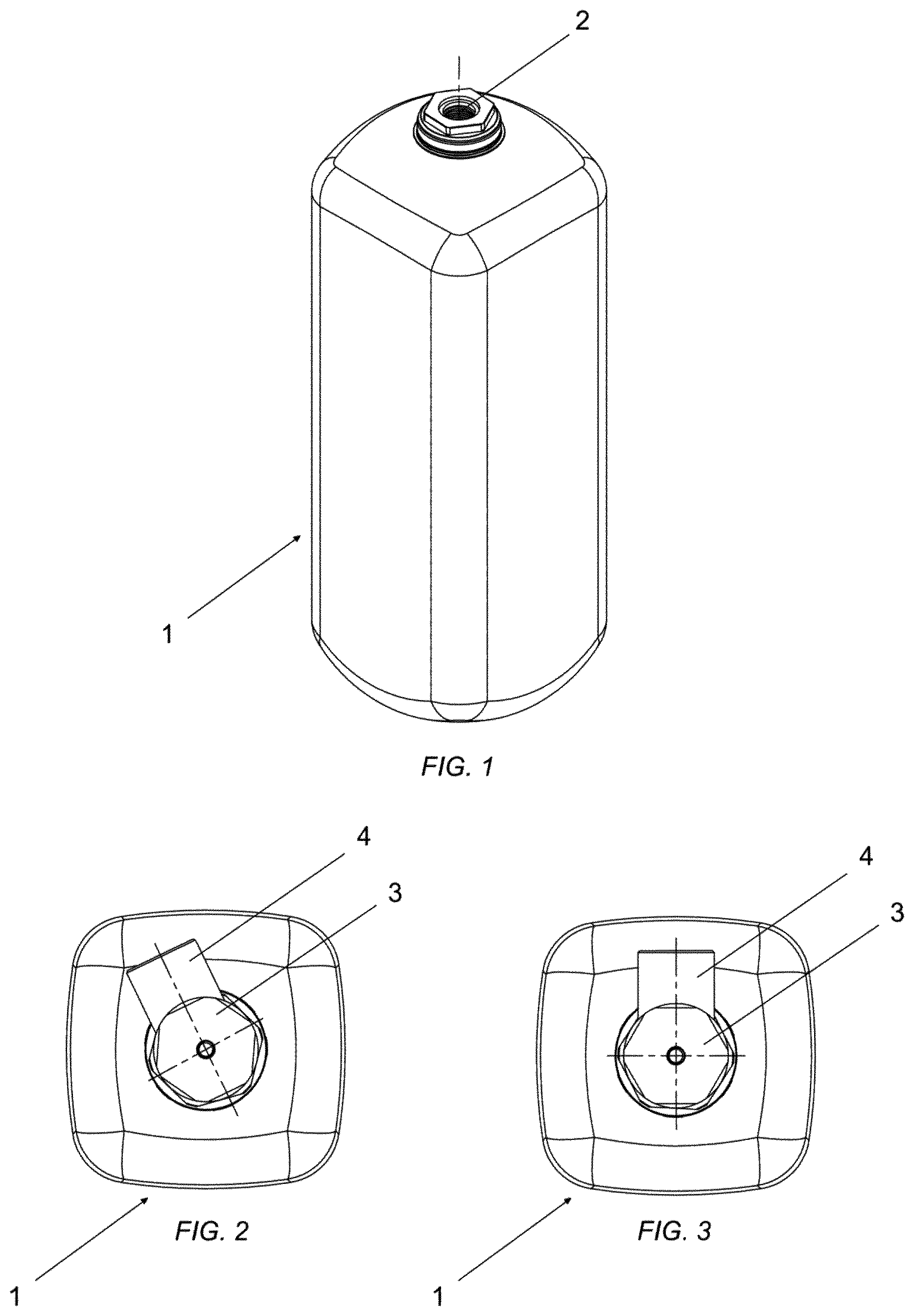 Patent US12618526 Figure 1 – Nozzle for high-pressure cylinders