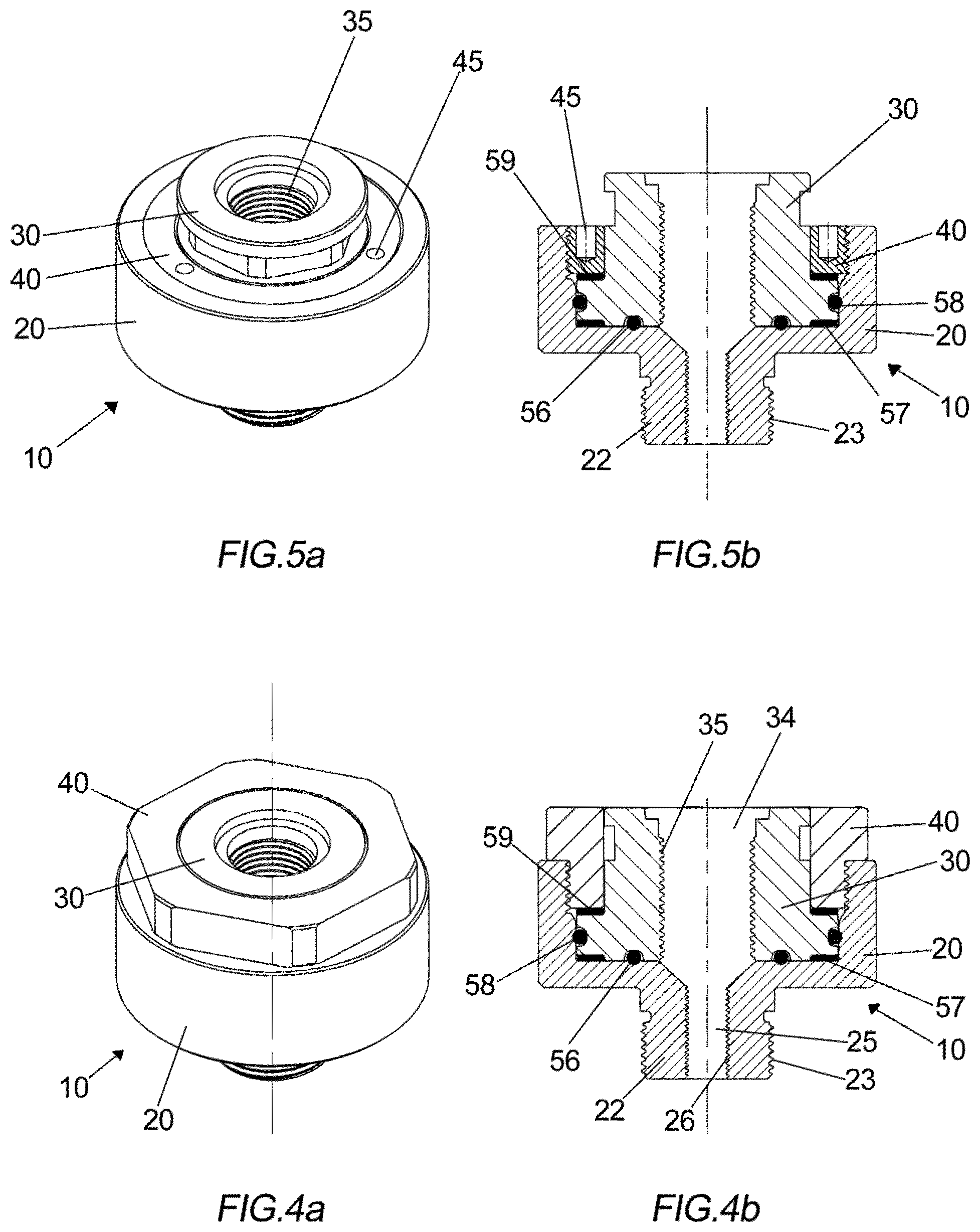 Patent US12618526 Figure 2 – Nozzle for high-pressure cylinders