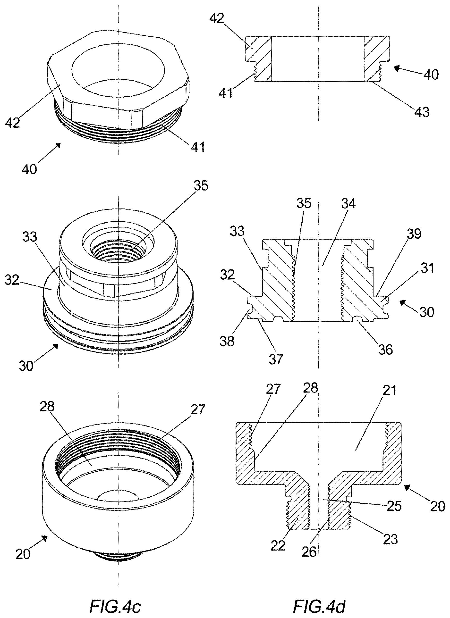 Patent US12618526 Figure 3 – Nozzle for high-pressure cylinders