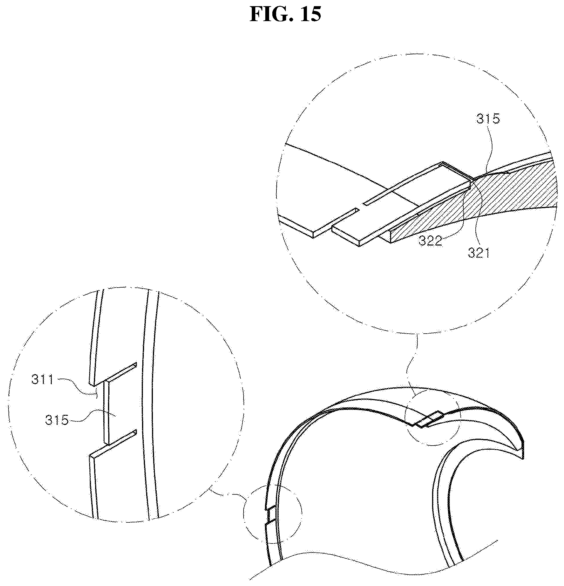 Patent US12618532 Figure 14 – Protective cover for shoulder part of pressure vessel