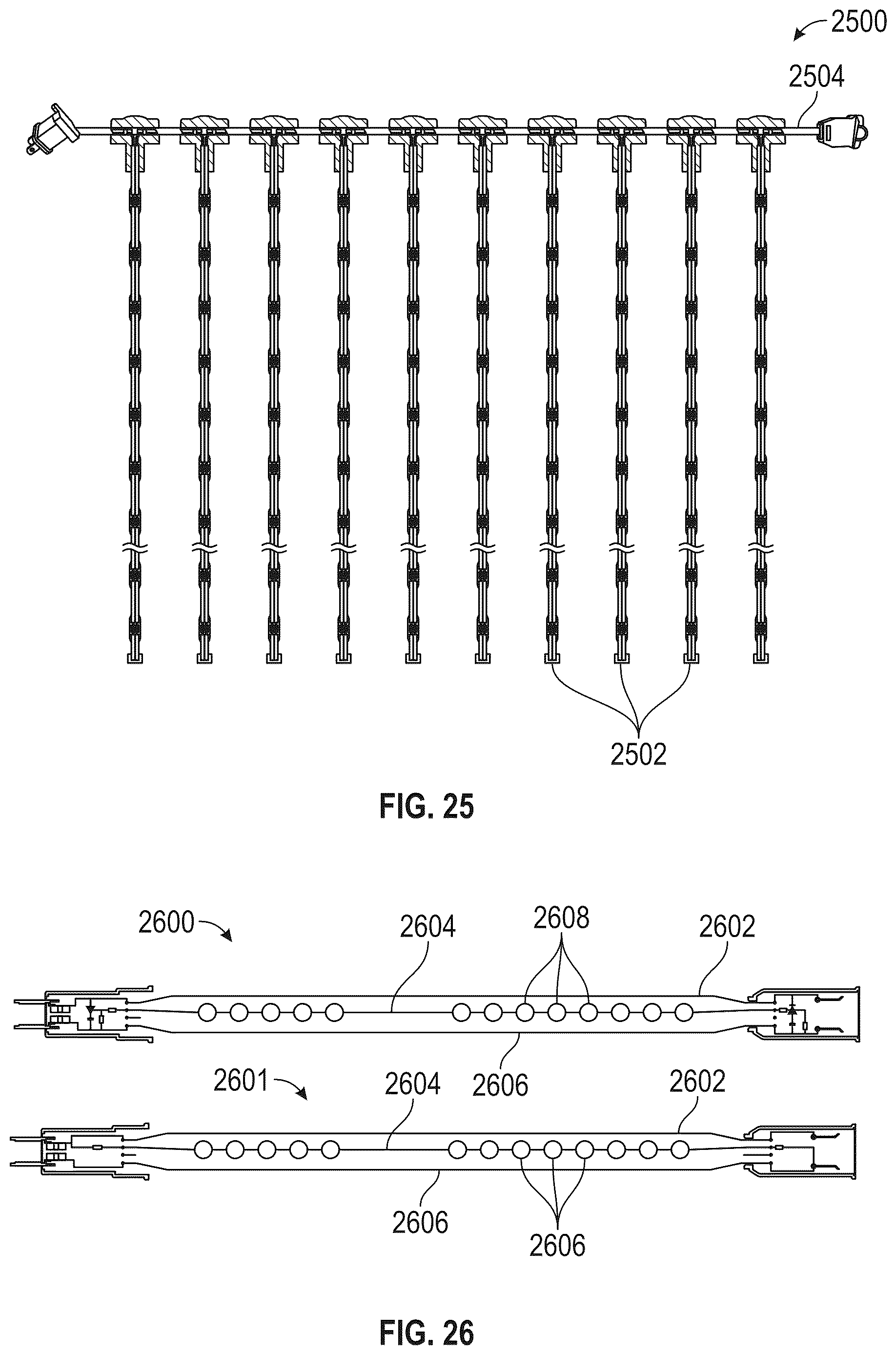 Patent US12618533 Figure 16 – Three-wire flat cable high-voltage plug-in light string and method of making thereof
