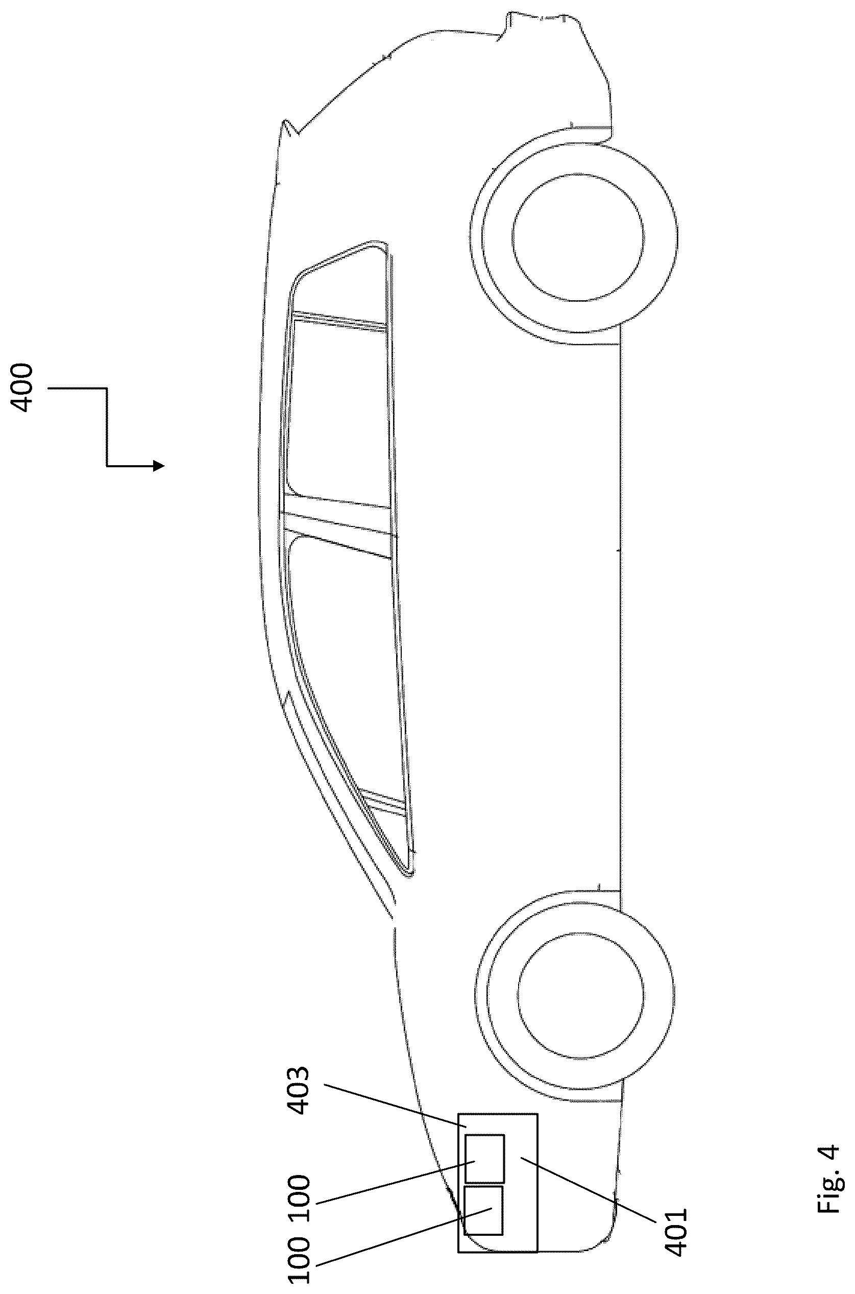 Patent US12618536 Figure 4 – Housing module for a lighting element