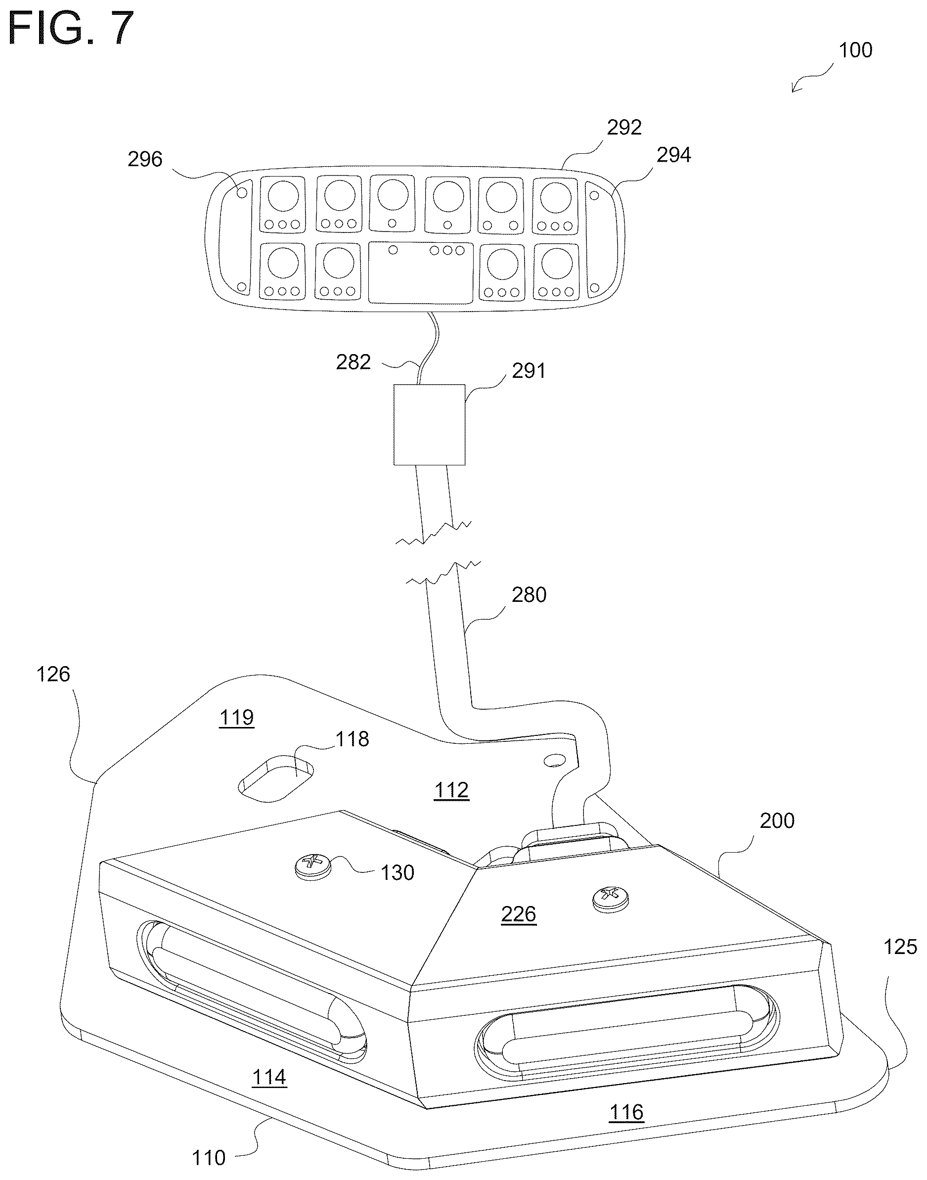 Patent US12618540 Figure 4 – Customizable modular lighting safety system