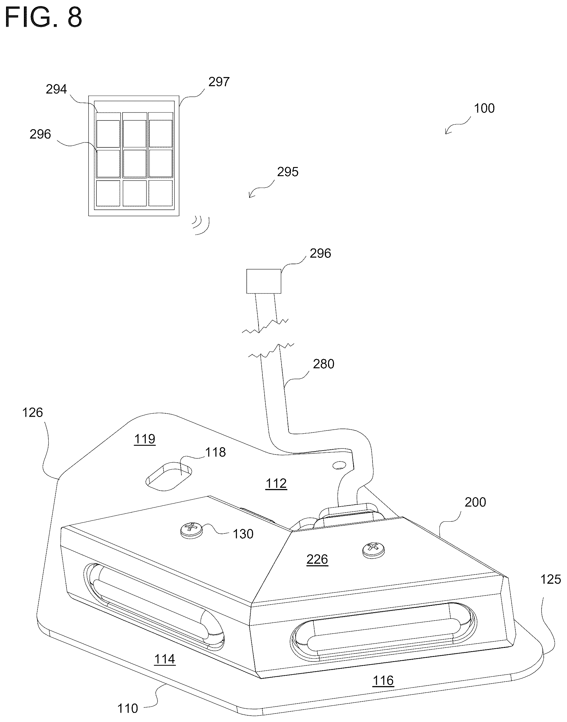 Patent US12618540 Figure 5 – Customizable modular lighting safety system