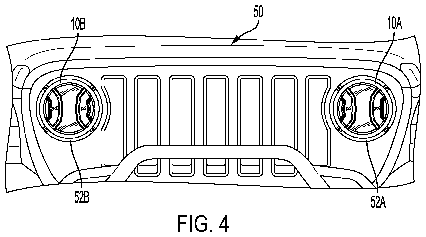 Patent US12618541 Figure 4 – Apparatus for defrosting a vehicle light
