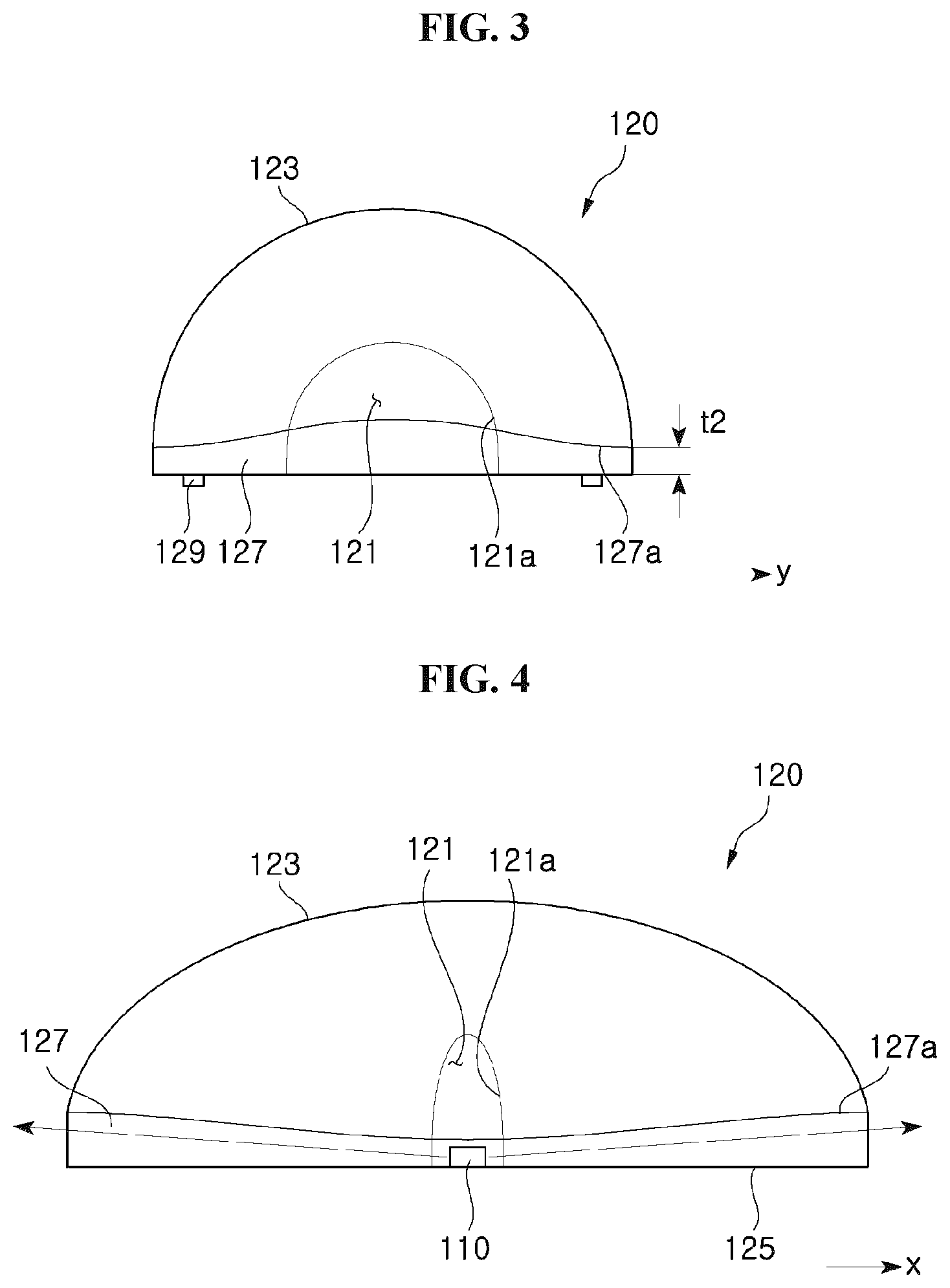 Patent US12618542 Figure 2 – Display device, backlight unit, light emitting module and lens