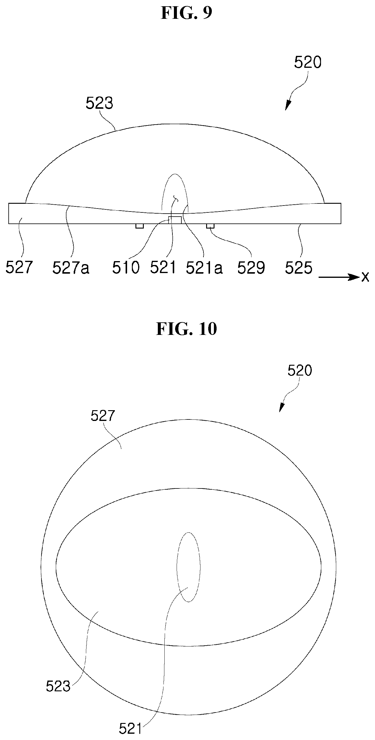 Patent US12618542 Figure 6 – Display device, backlight unit, light emitting module and lens