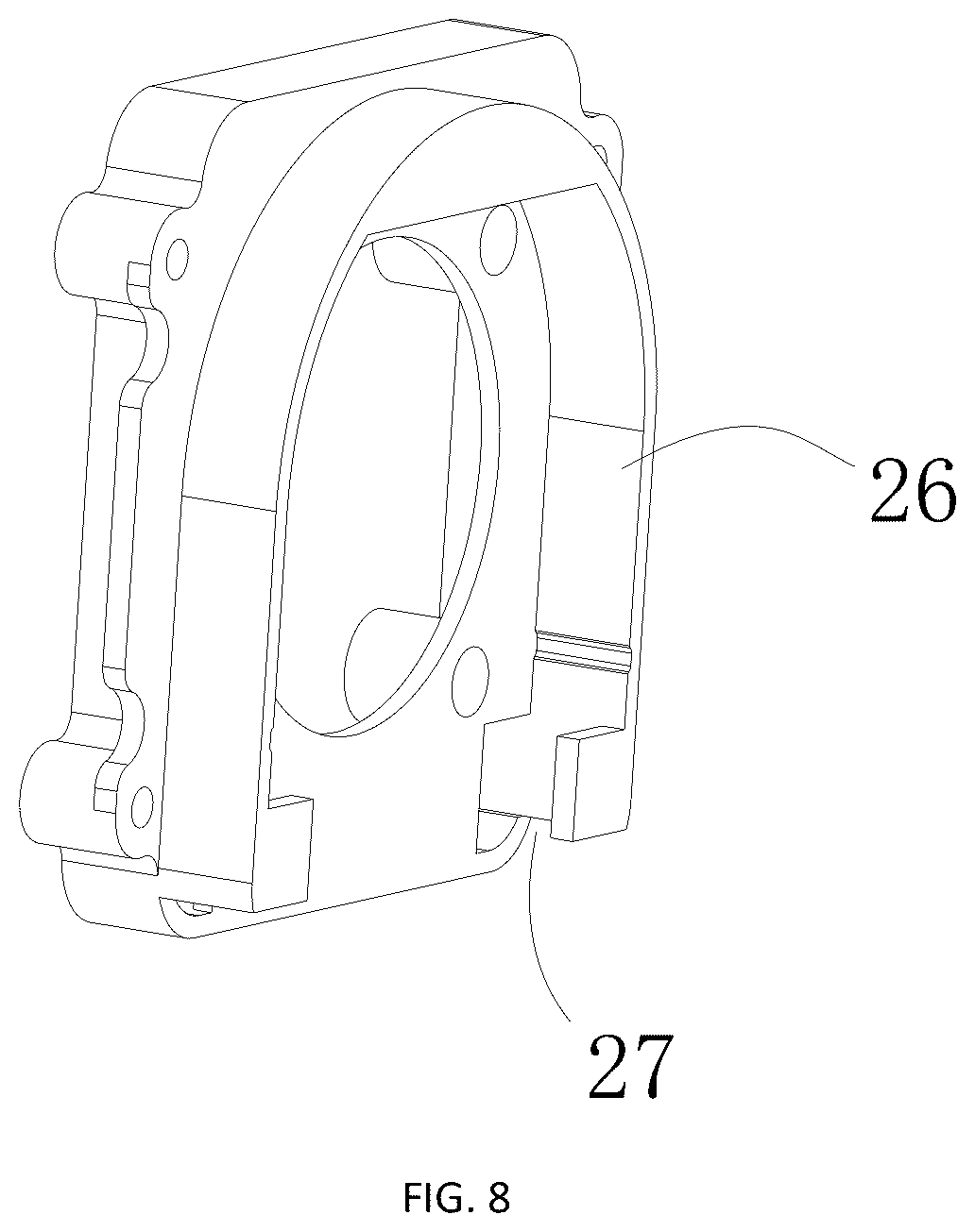 Patent US12618544 Figure 6 – Projection lamp with replaceable grating sheet