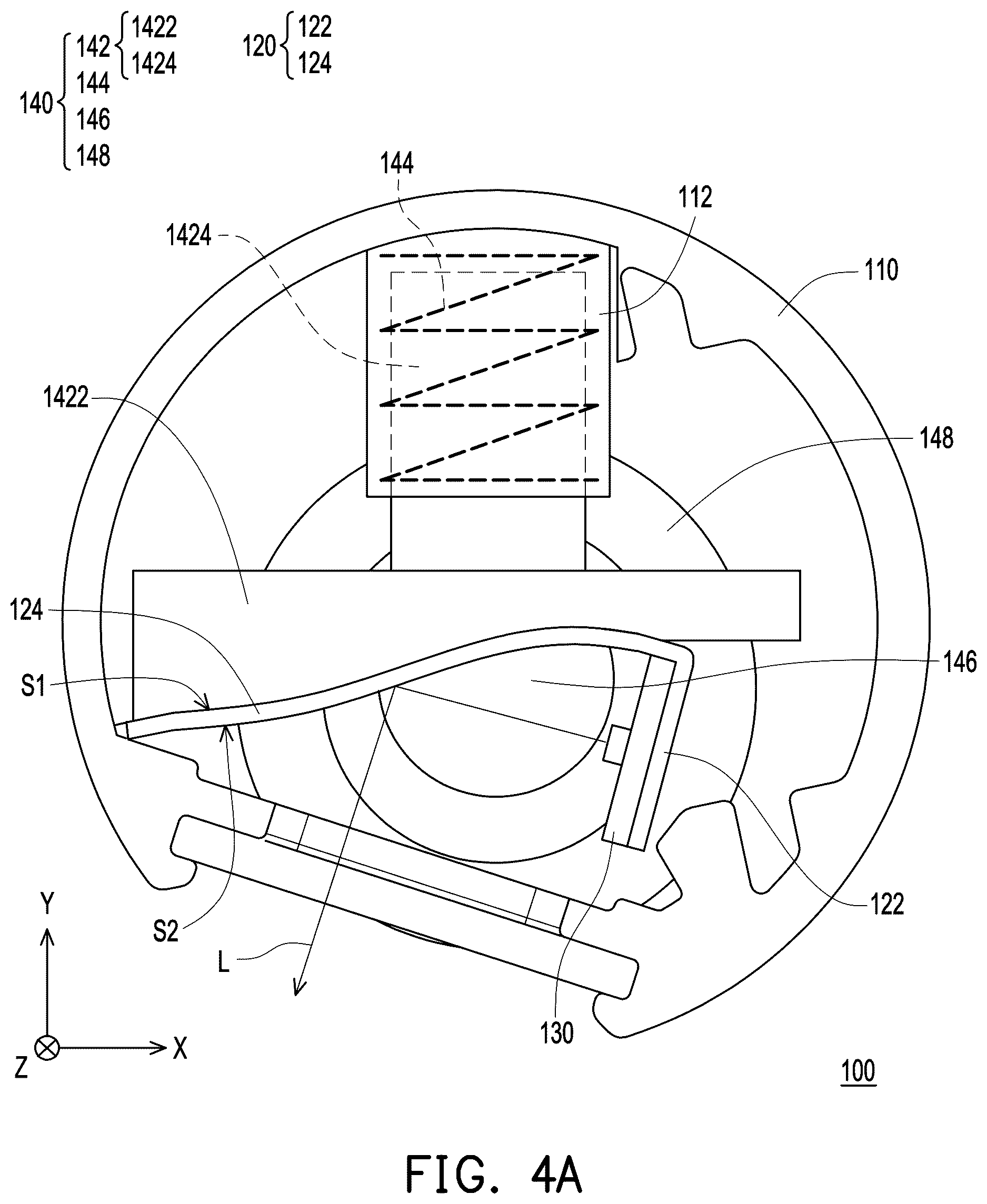 Patent US12618545 Figure 5 – Lighting device