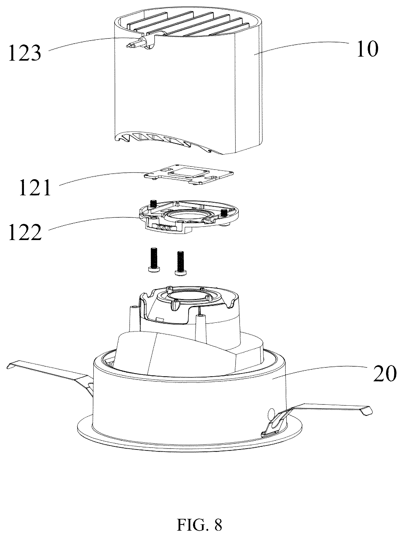 Patent US12618546 Figure 6 – Lamp
