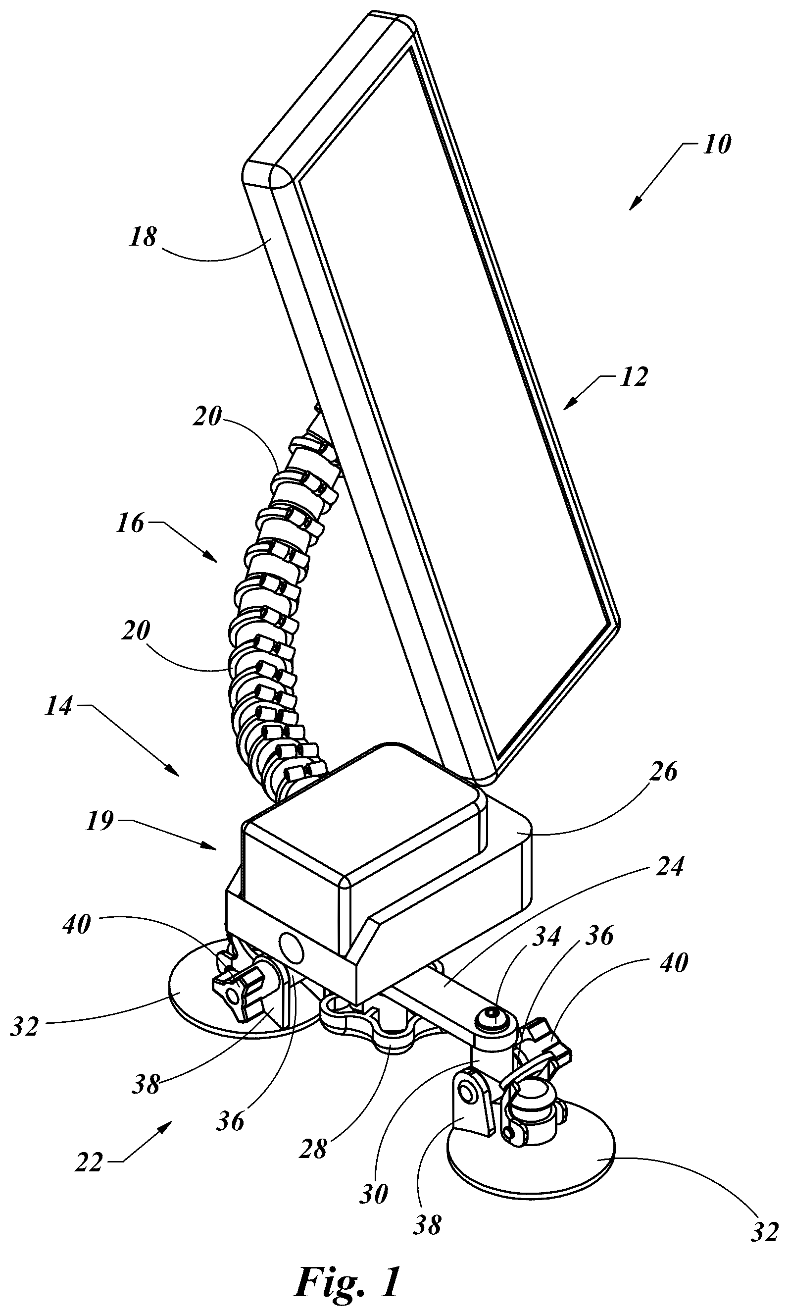 Patent US12618548 Figure 1 – Dent repair light