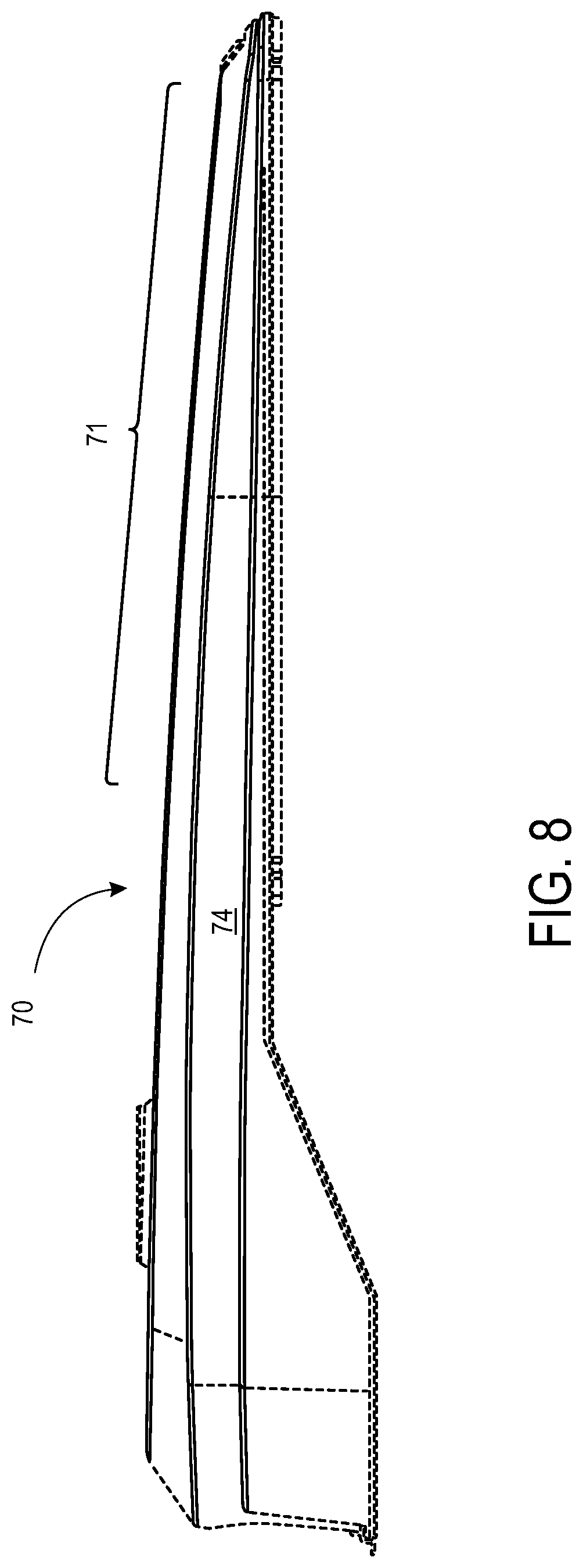 Patent US12618551 Figure 9 – Tooless cover retention and moisture protection for luminaires
