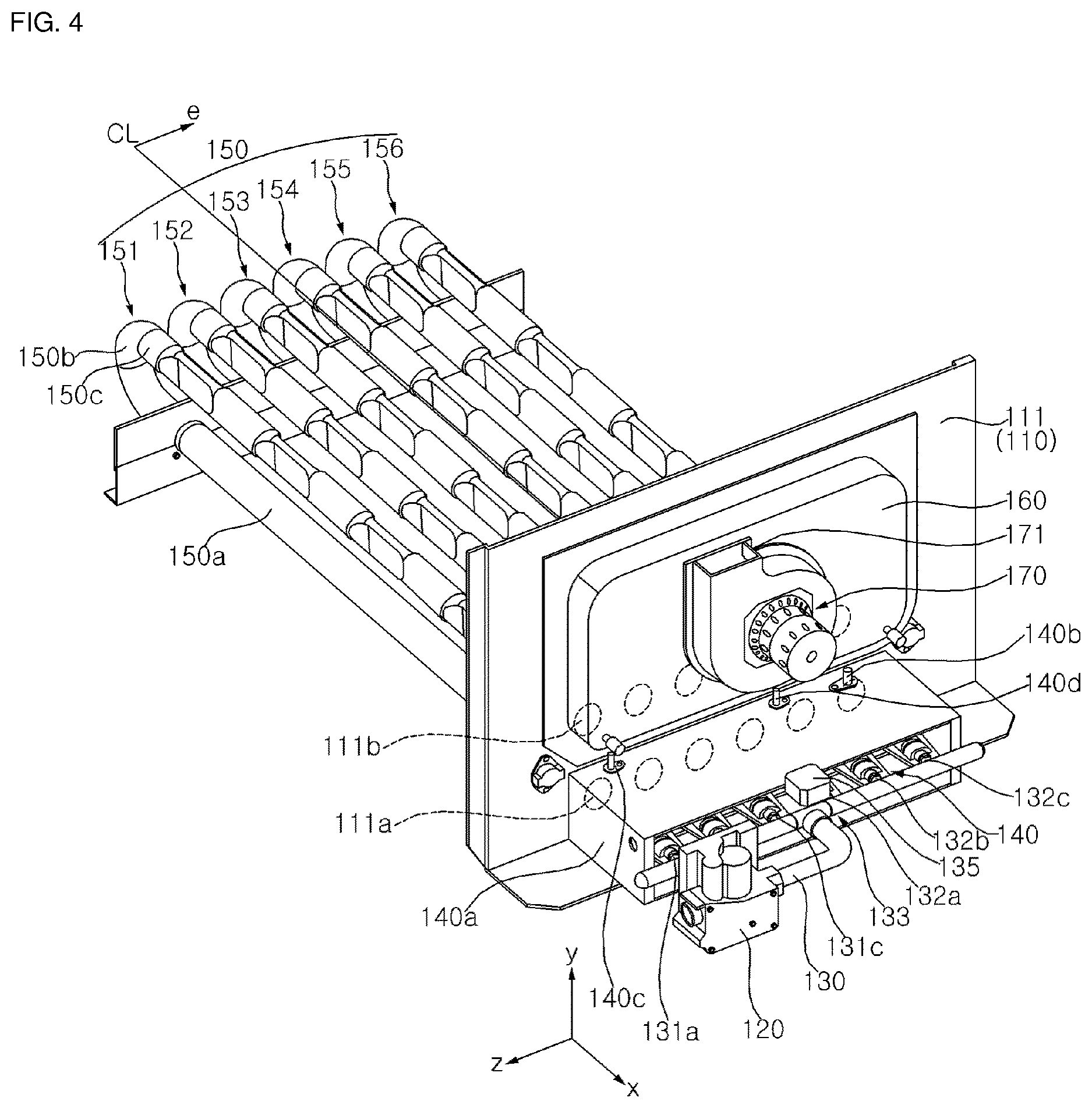 Patent US12618559 Figure 4 – Gas furnace and air conditioner having the same