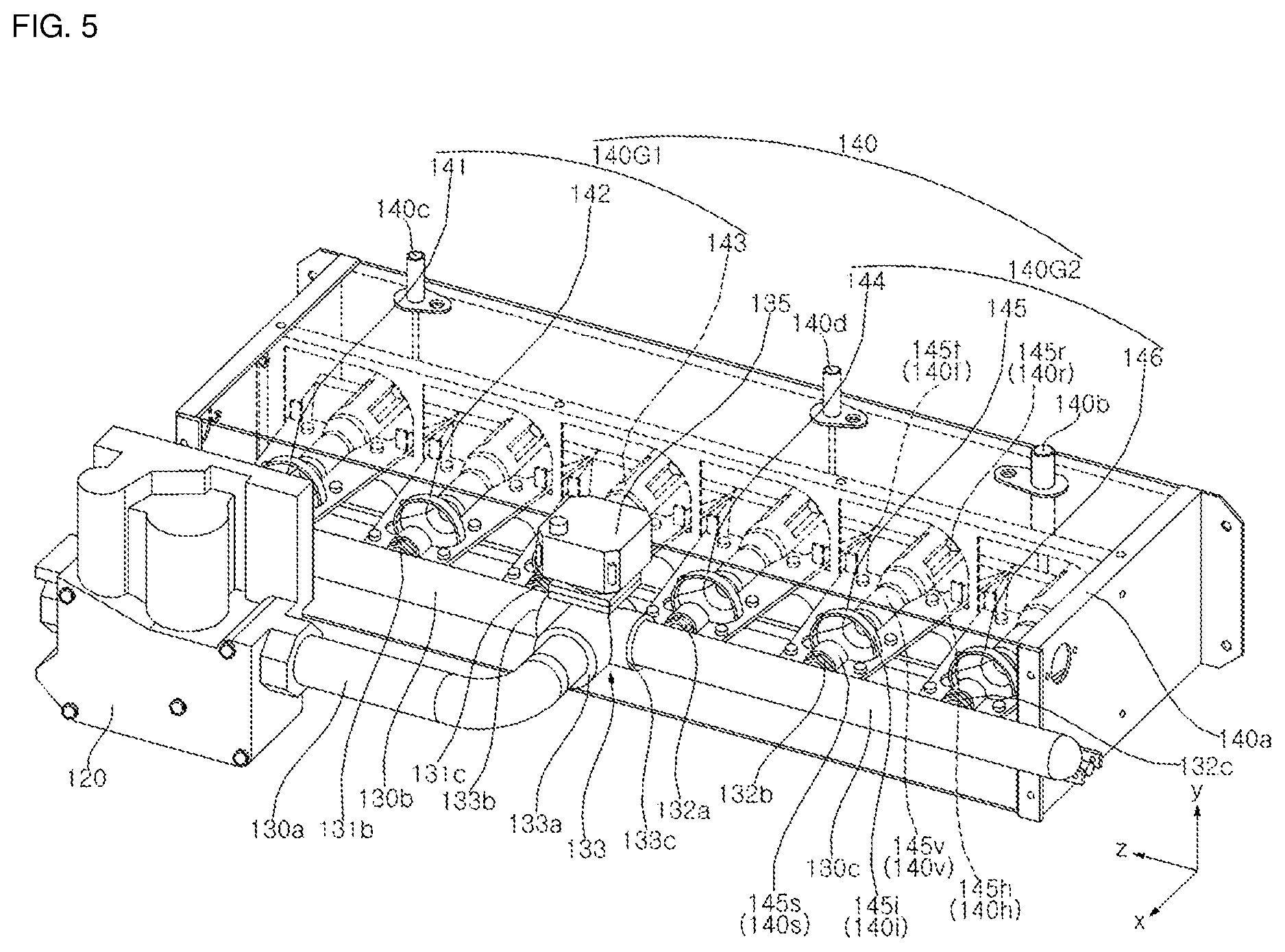 Patent US12618559 Figure 5 – Gas furnace and air conditioner having the same