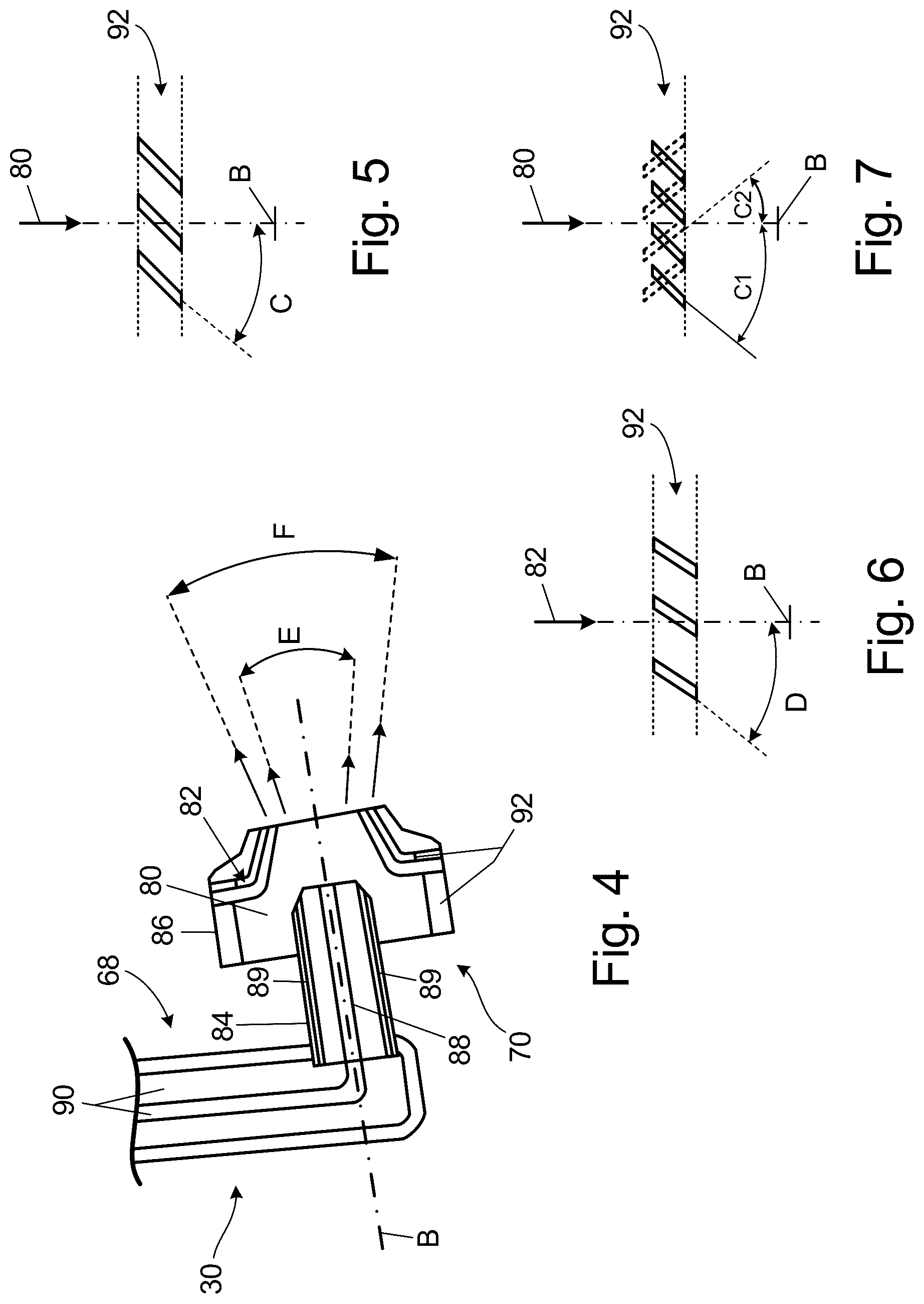 Patent US12618562 Figure 4 – Optimized front end aerodynamics for advanced RQL combustor