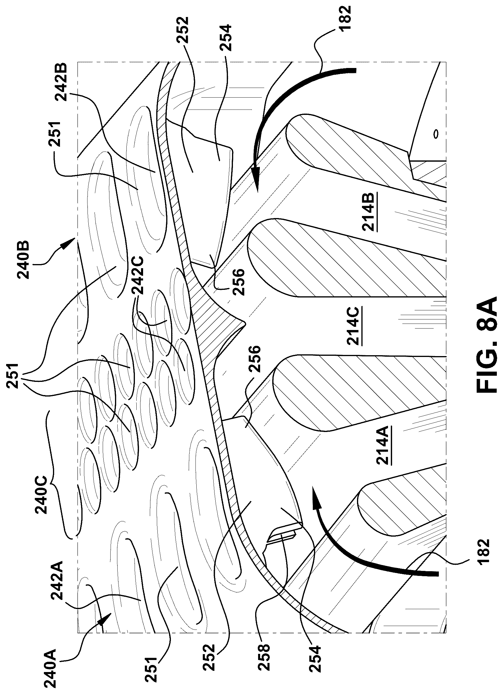 Patent US12618564 Figure 9 – Axial fuel stage injector with axially elongated mixing chambers, and combustor and gt system including same