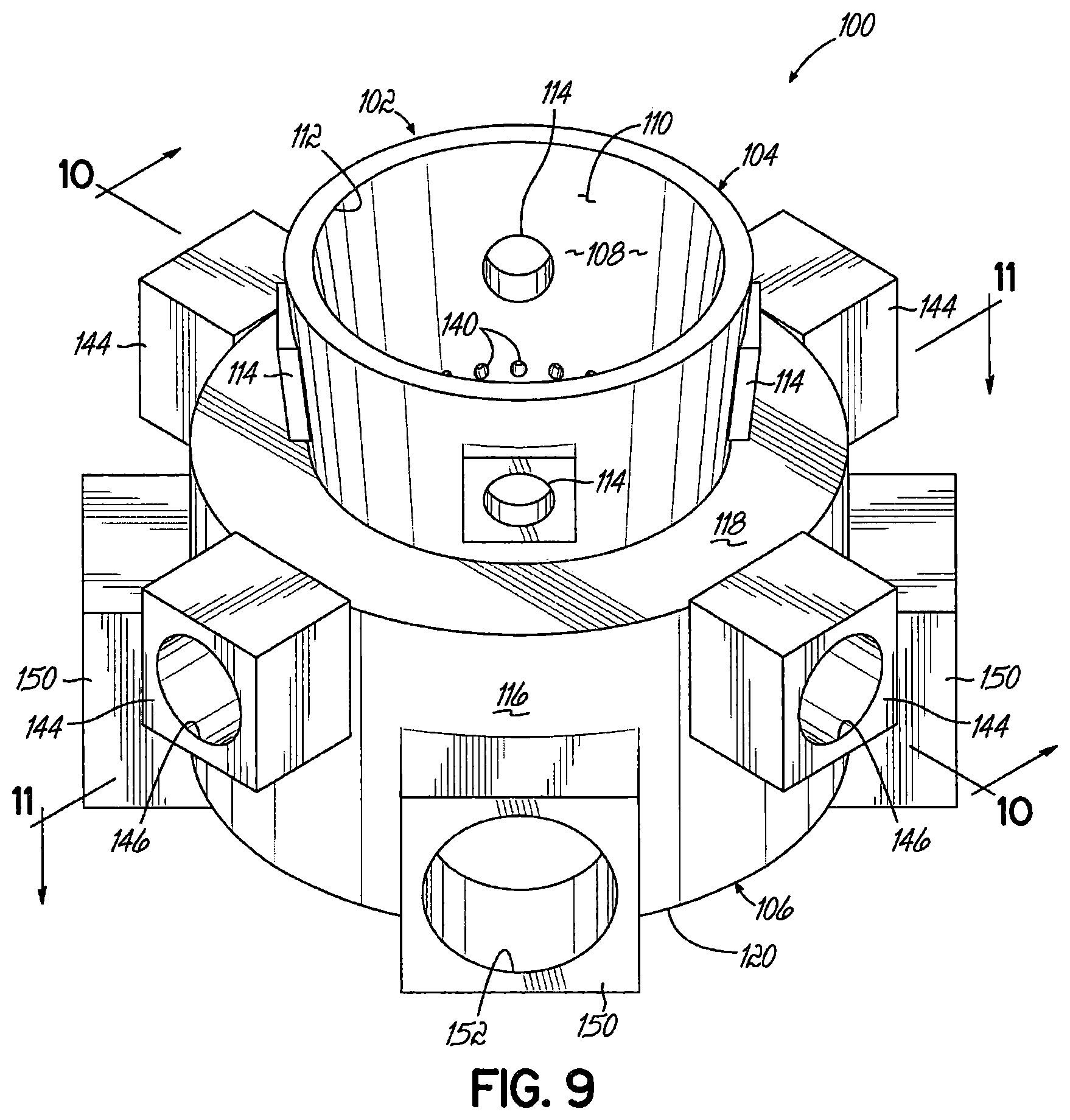 Patent US12618565 Figure 6 – Rotating detonation engines and related devices and methods
