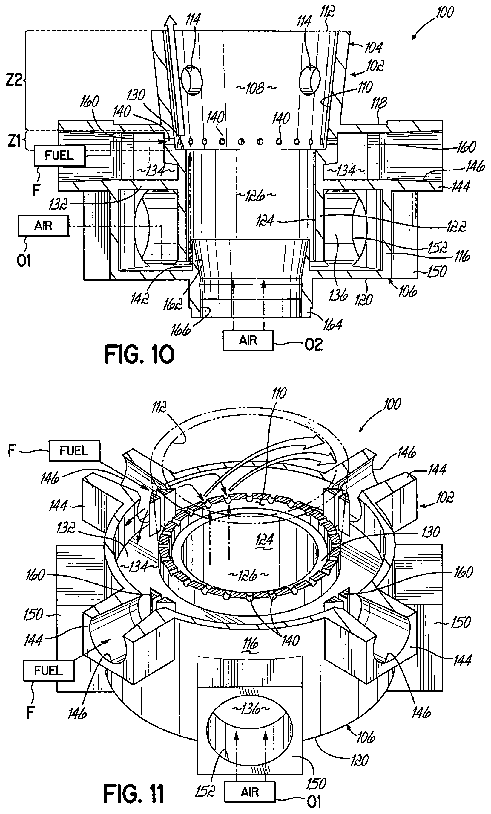 Patent US12618565 Figure 7 – Rotating detonation engines and related devices and methods