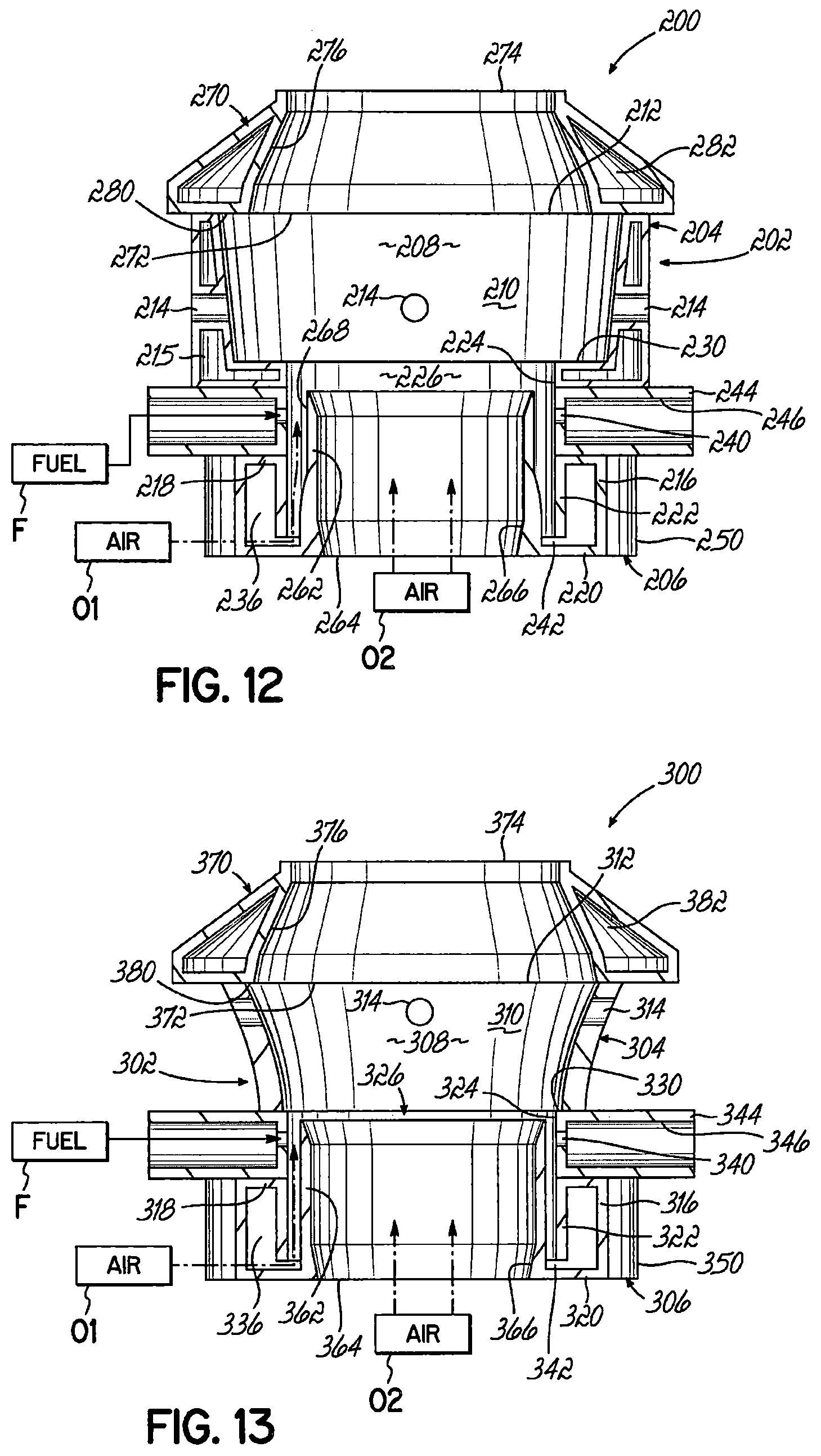 Patent US12618565 Figure 8 – Rotating detonation engines and related devices and methods