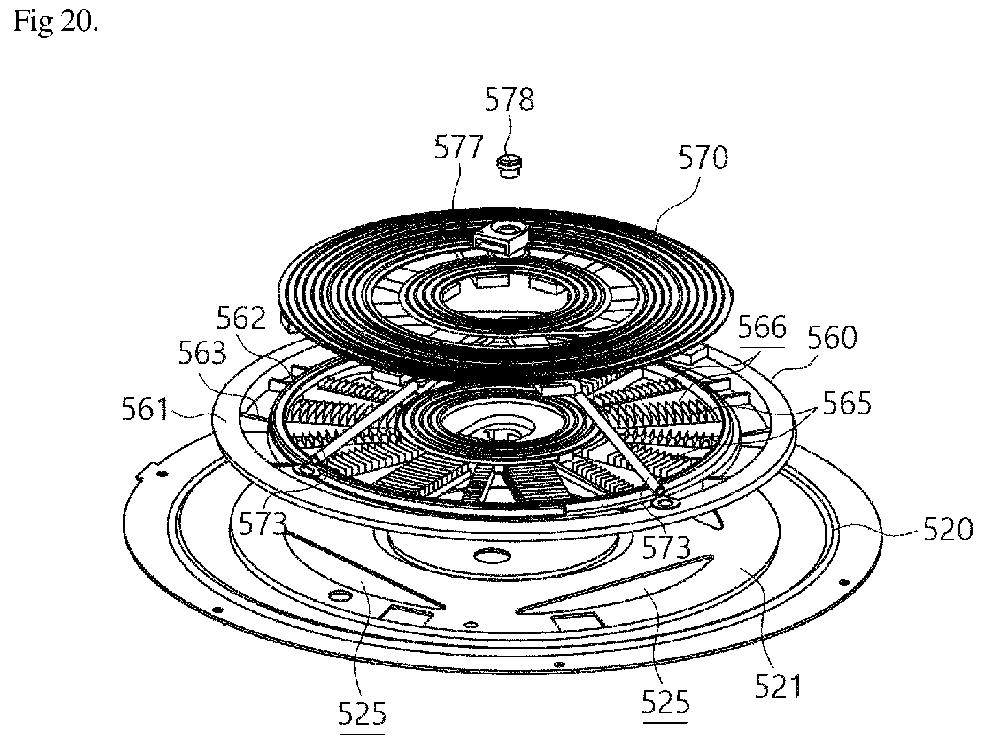 Patent US12618566 Figure 20 – Cooking appliance