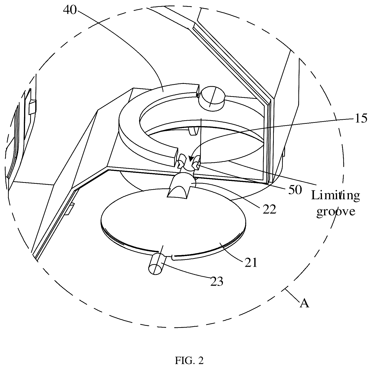 Patent US12618569 Figure 2 – Wall-mounted air conditioning indoor unit and air conditioner