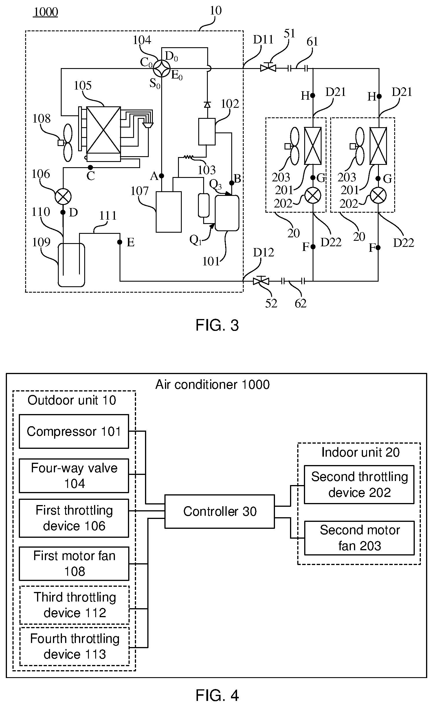 Patent US12618570 Figure 2 – Air conditioner