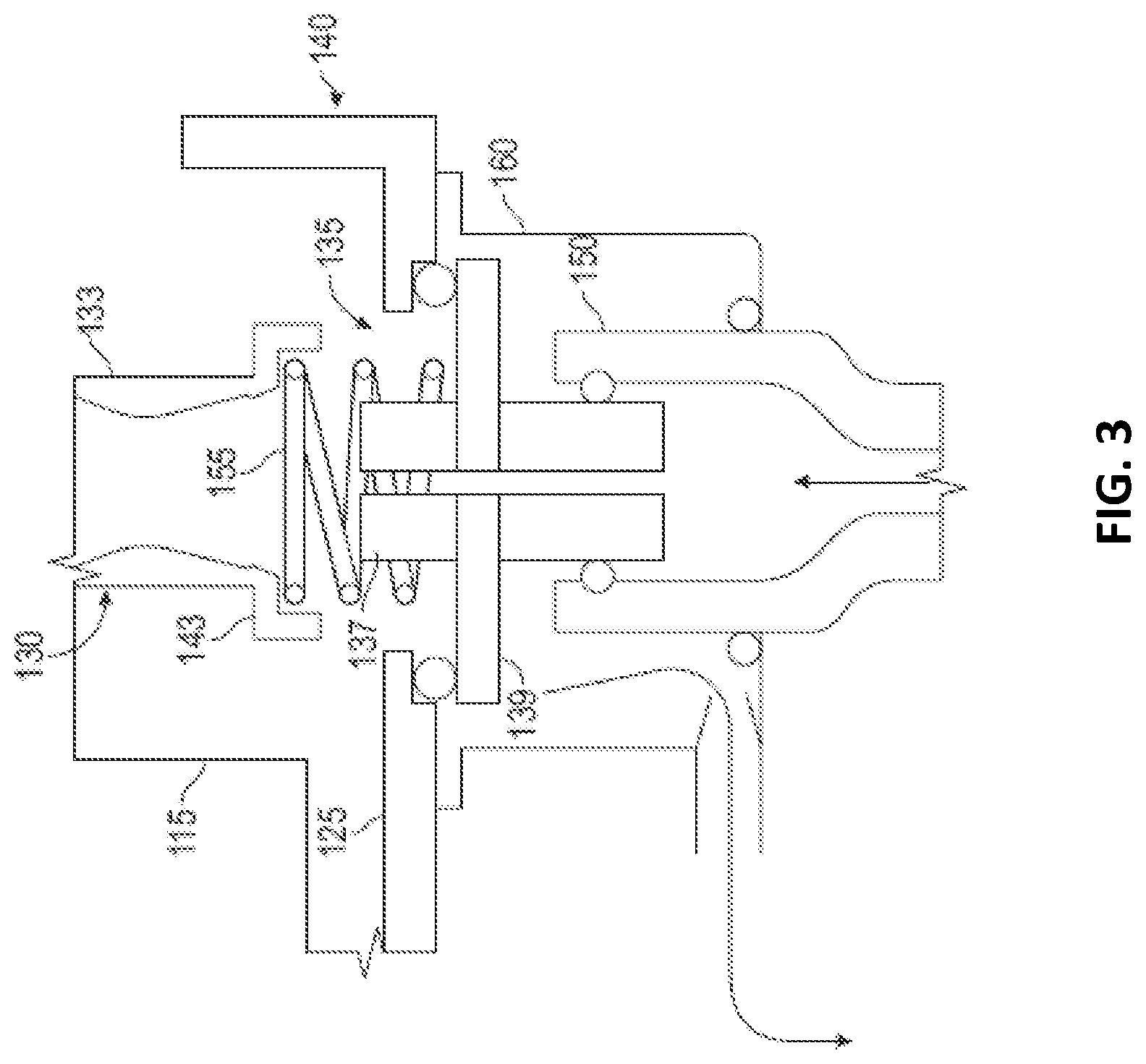 Patent US12618572 Figure 2 – Eductor with integrated orifice check valve and scale control tray